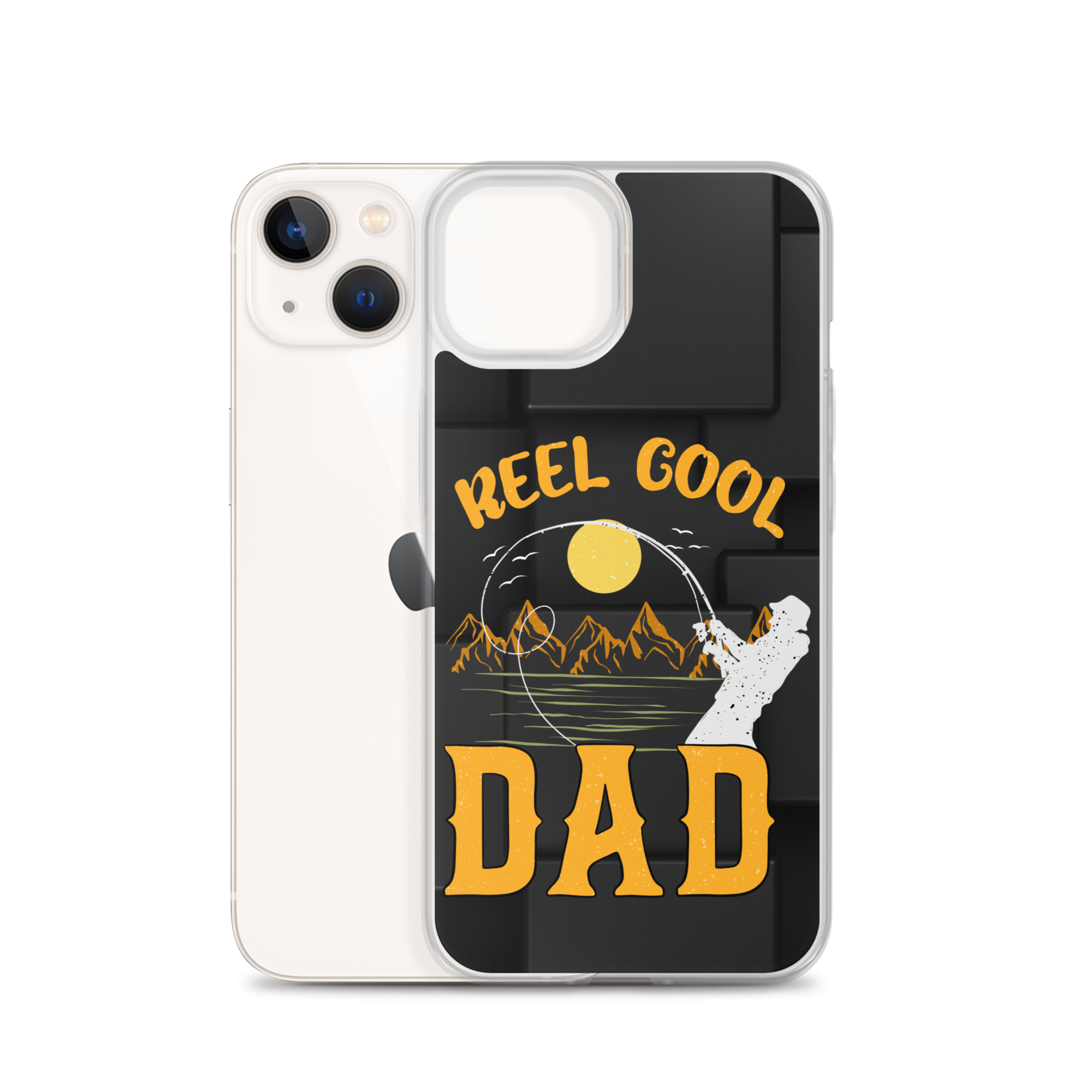 Reel Cool Dad Clear Case for iPhone®