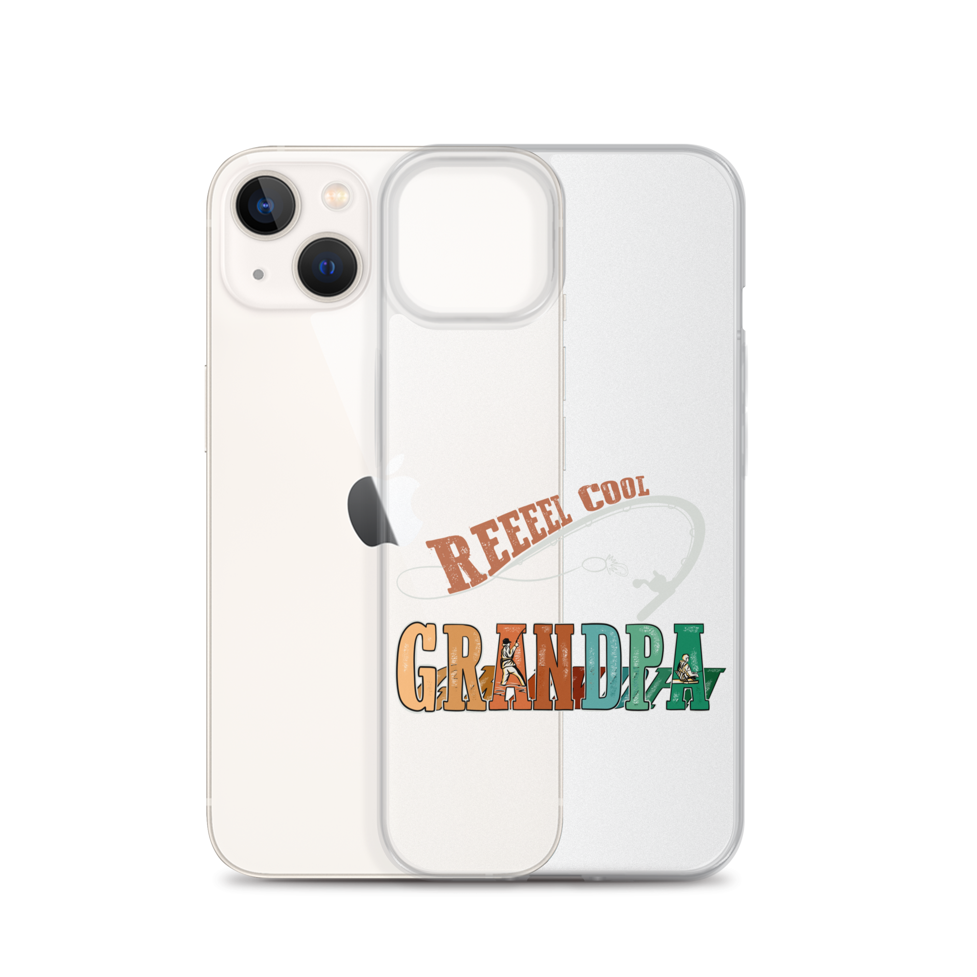 Reel Cool Grandpa Clear Case for iPhone®