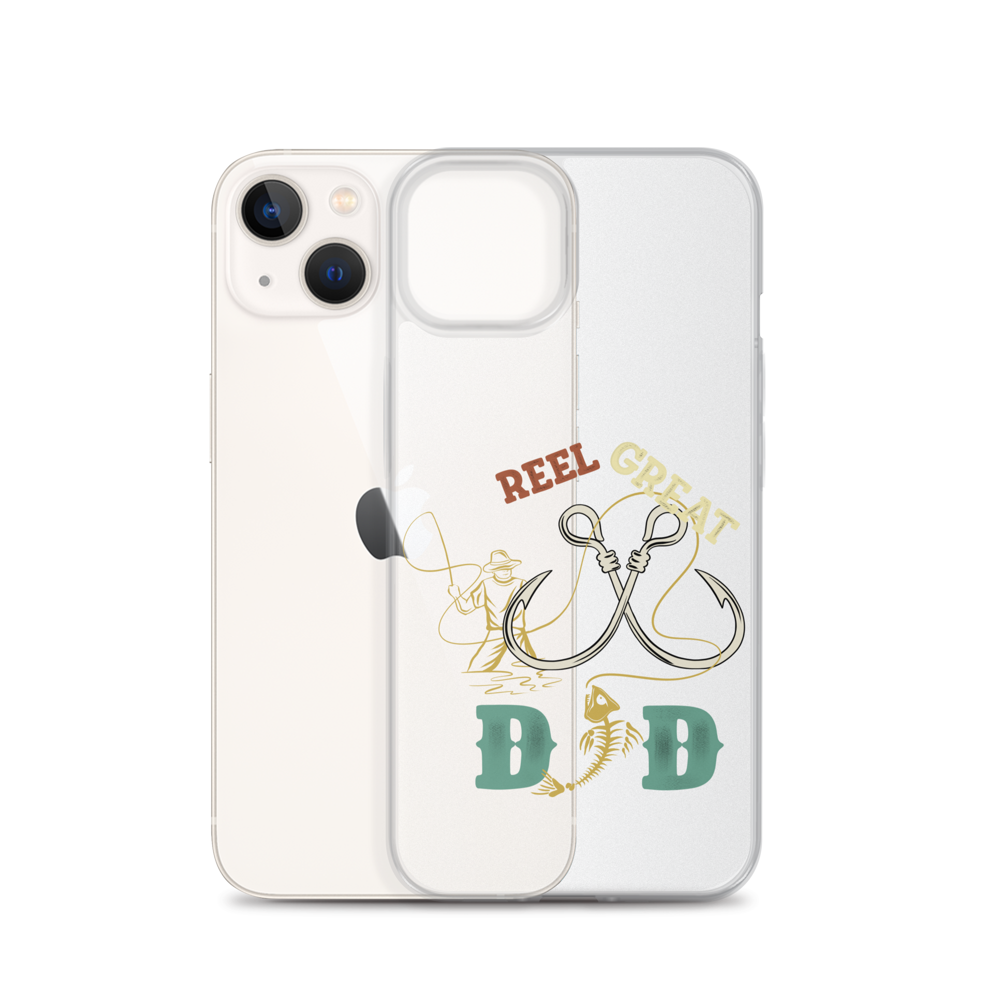 Reel Great Dad Clear Case for iPhone®