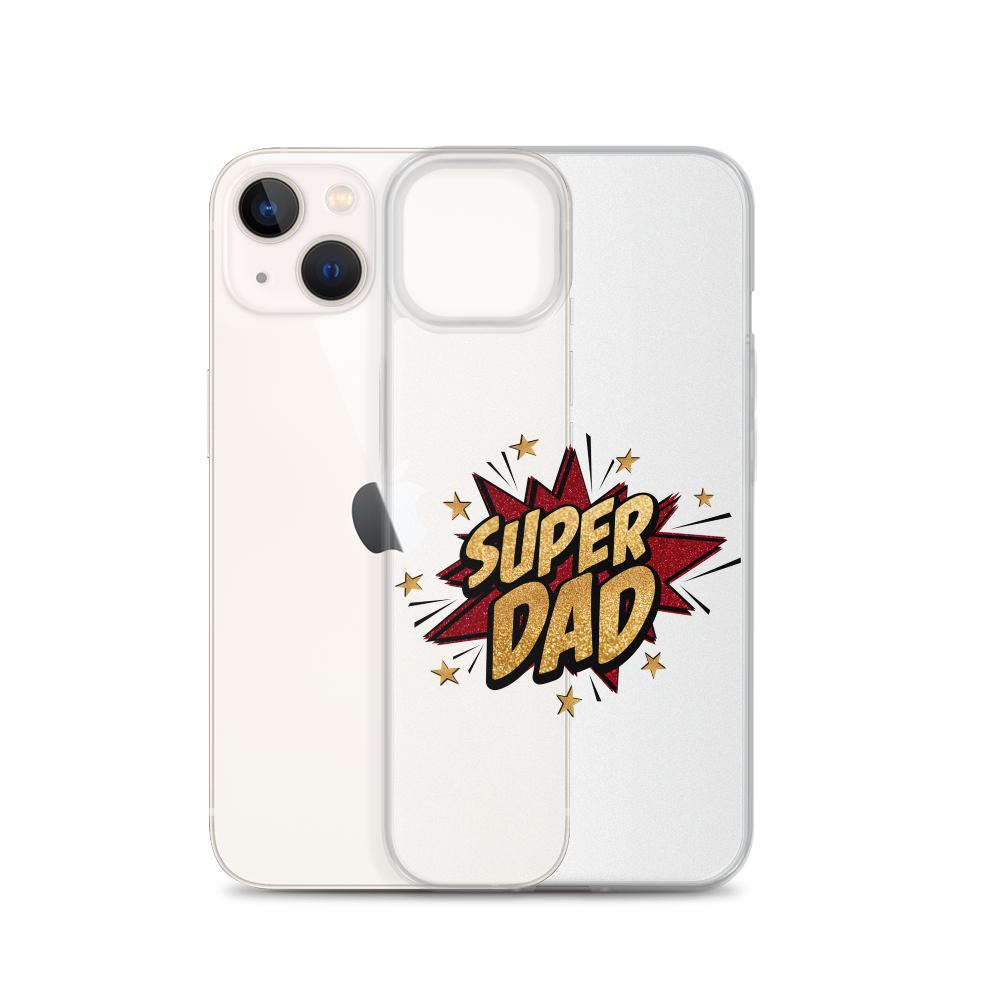 Super Dad Clear Case for iPhone®