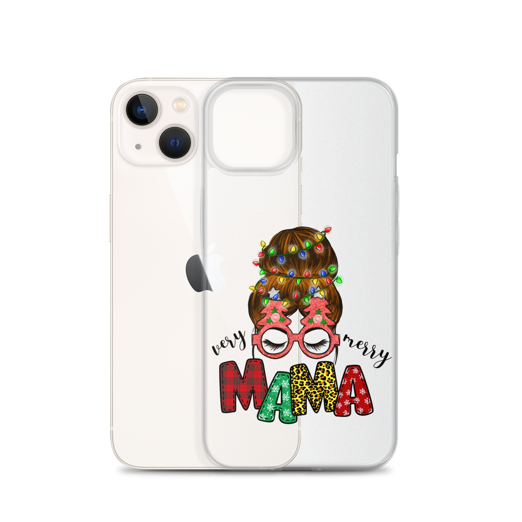 My Merry Mama Clear Case for iPhone®