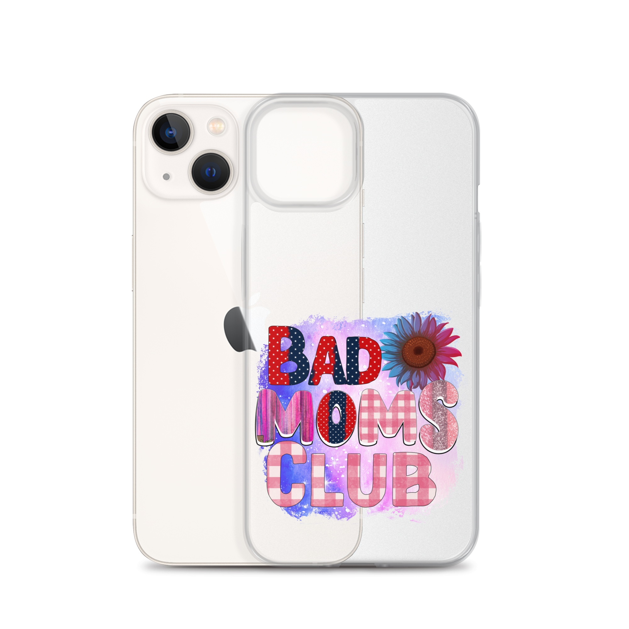 Bad Moms Club Clear Case for iPhone®