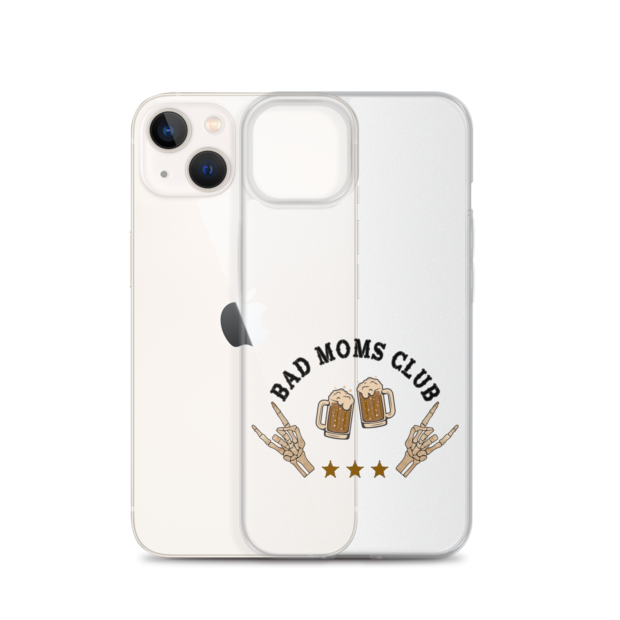 Bad Moms Club Clear Case for iPhone®