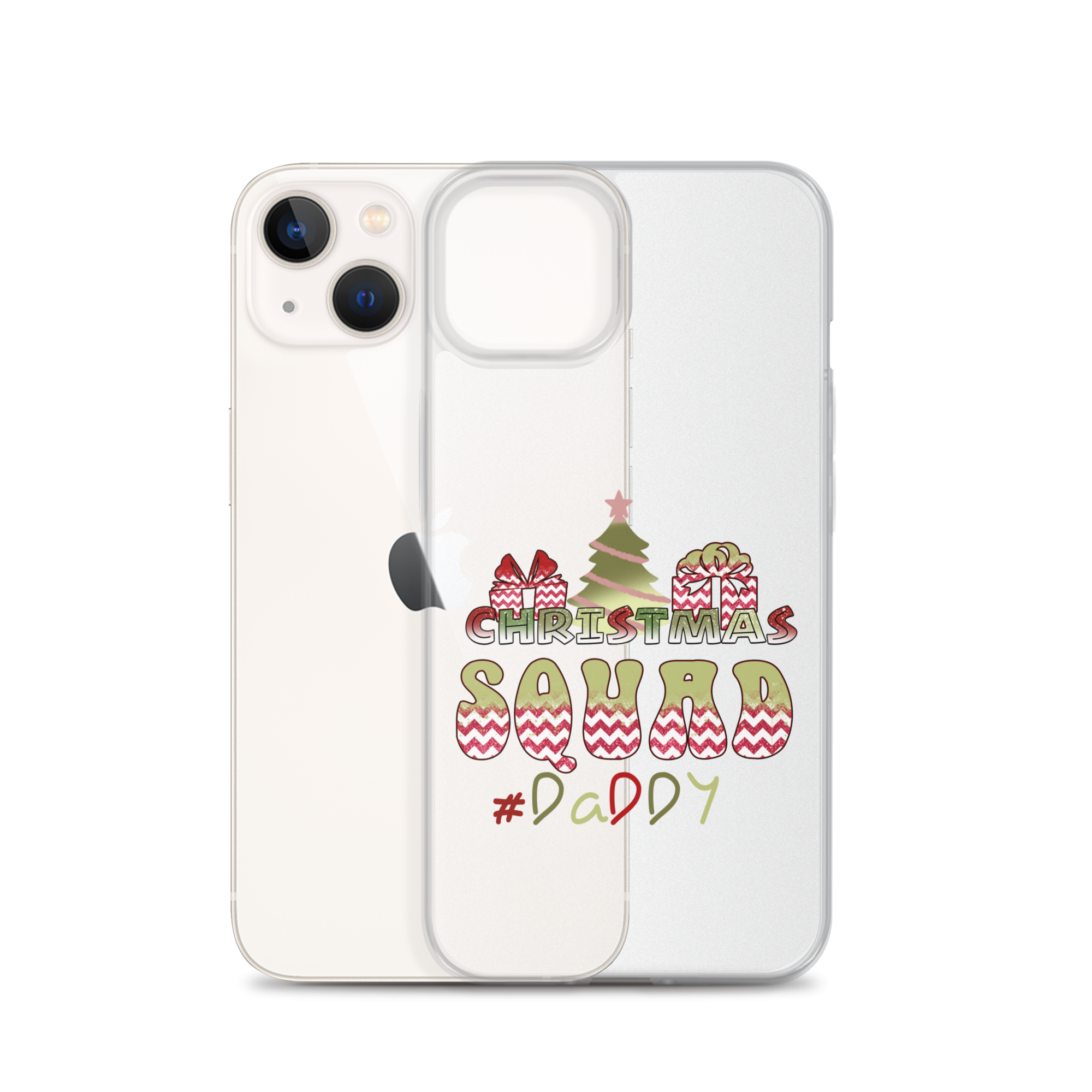 Christmas Squad Daddy Clear Case for iPhone®