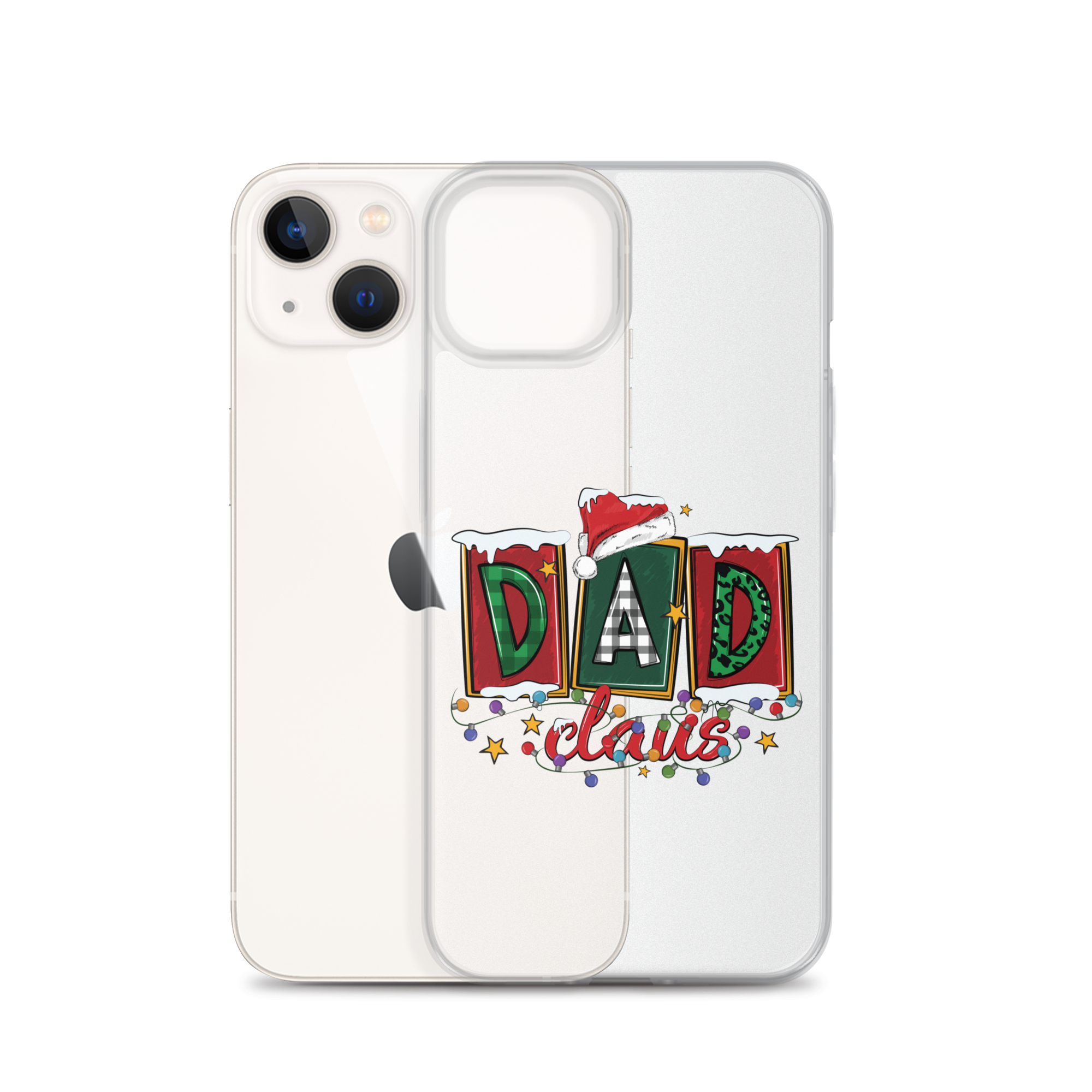 Dad Claus Clear Case for iPhone®