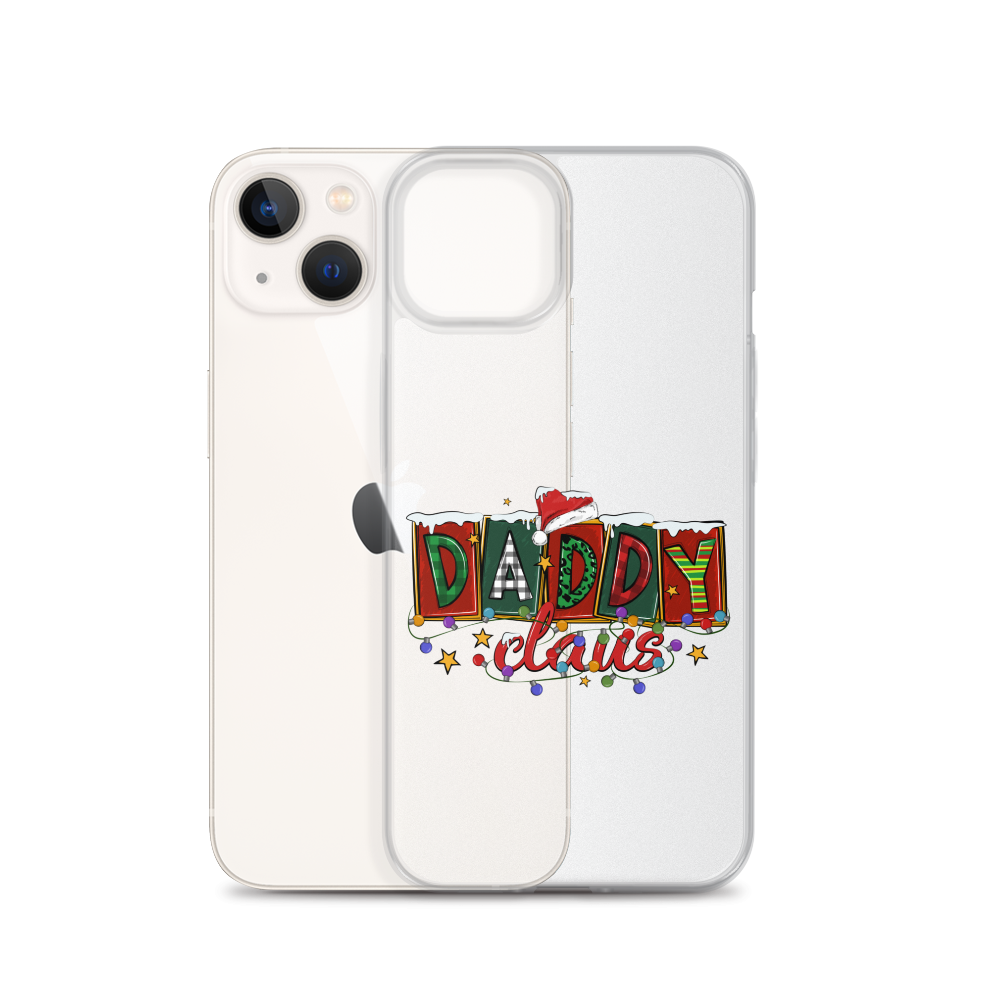 Daddy Claus Clear Case for iPhone®