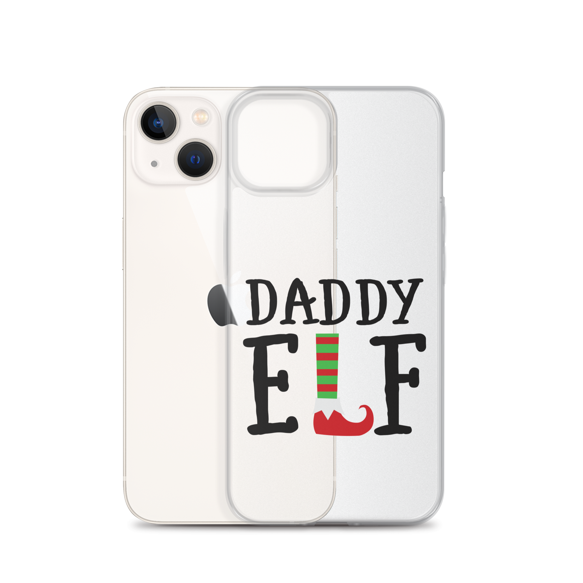 Daddy Elf Clear Case for iPhone®