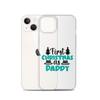 First Christmas As Daddy Clear Case for iPhone®