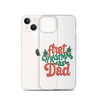 First Christmas As Dad Clear Case for iPhone®