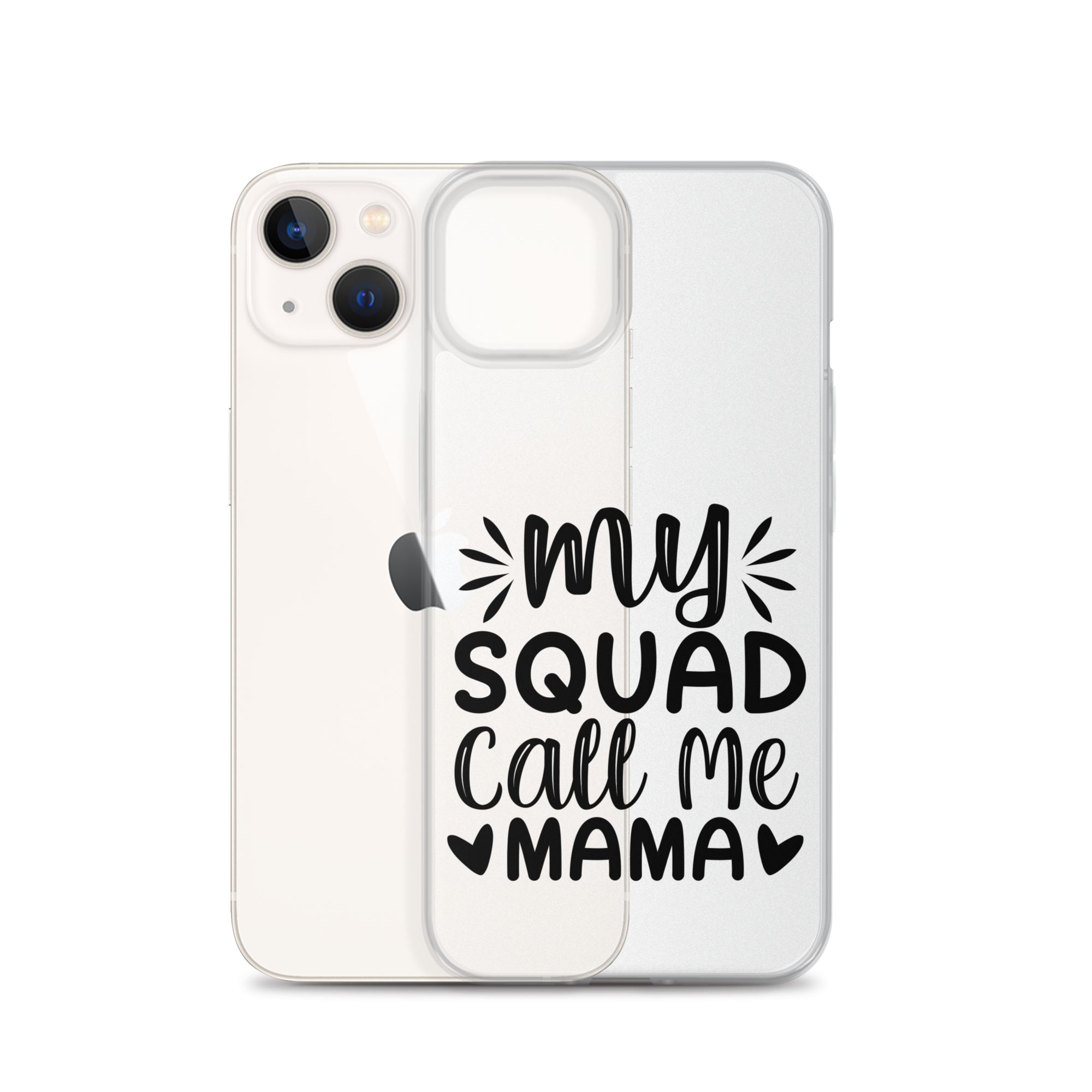 My Squad Call Me Mama Clear Case for iPhone®