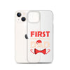 First Christmas As Dad Clear Case for iPhone®