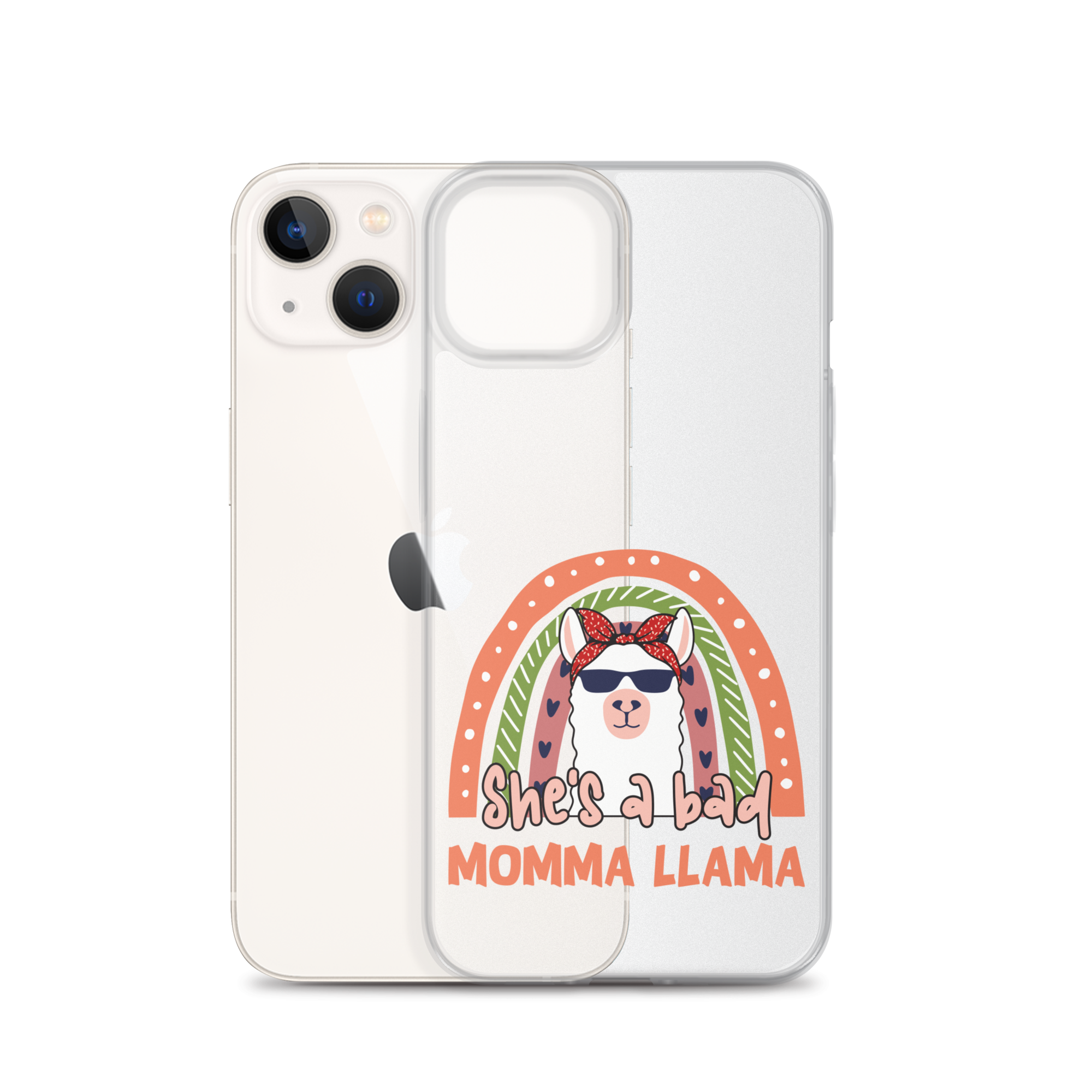 She's A Bad Momma Llama Clear Case for iPhone®