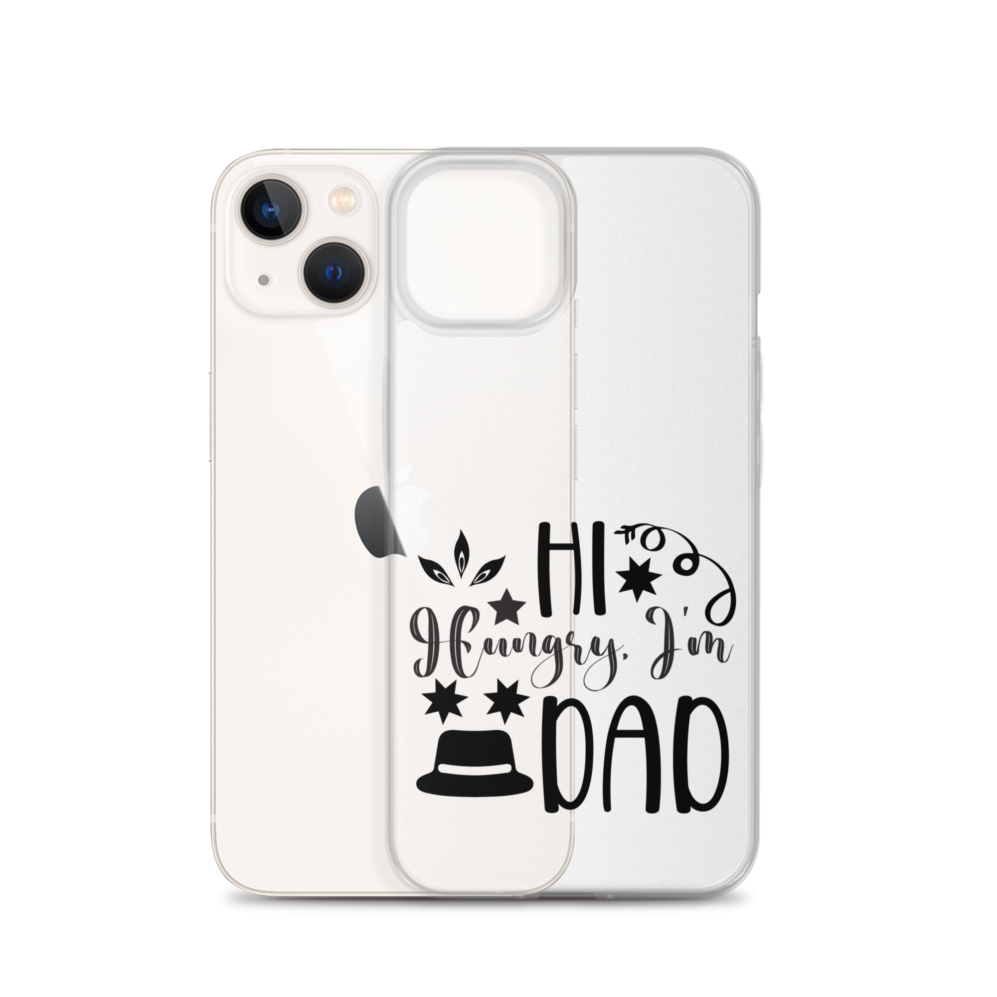 Hi, Hangry, I'm Dad. Clear Case for iPhone®