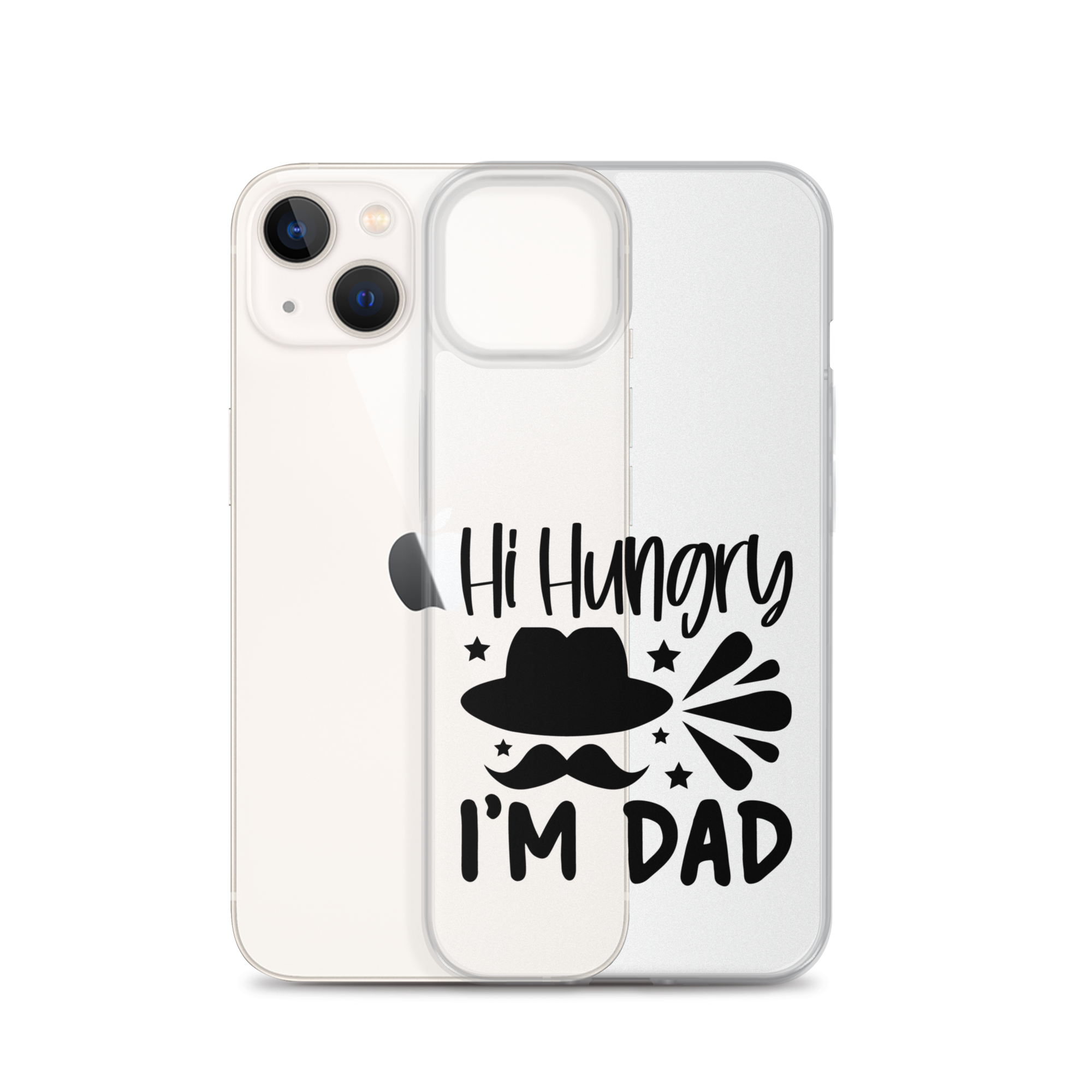 Hi, Hangry, I'm Dad. Clear Case for iPhone®