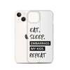 Eat, Sleep, Embarrass My Kids, Repeat Clear Case for iPhone®