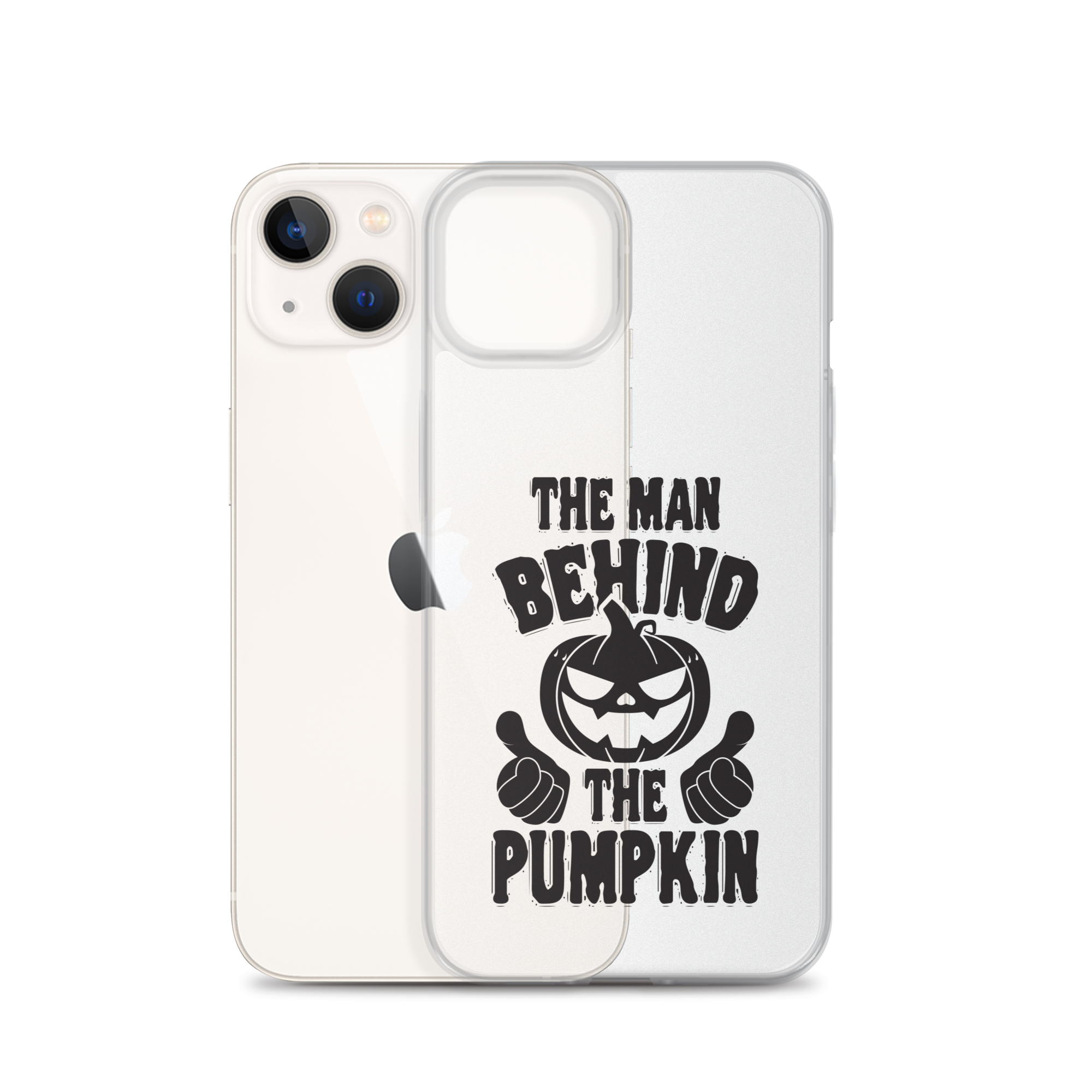 The Man Behind The Pumpkin Clear Case for iPhone®