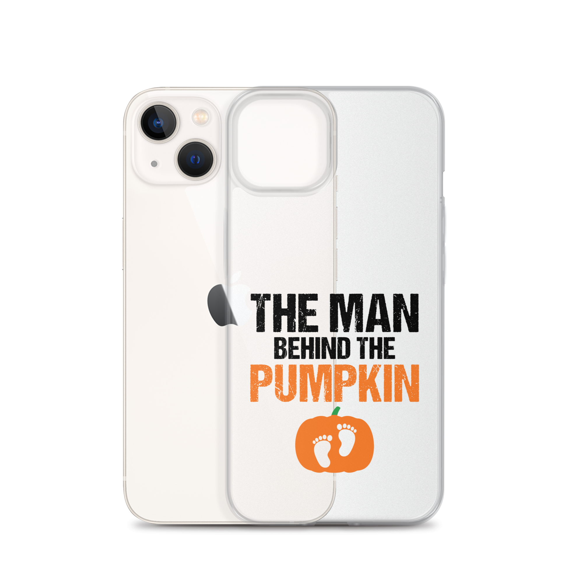 The Man Behind The Pumpkin Clear Case for iPhone®