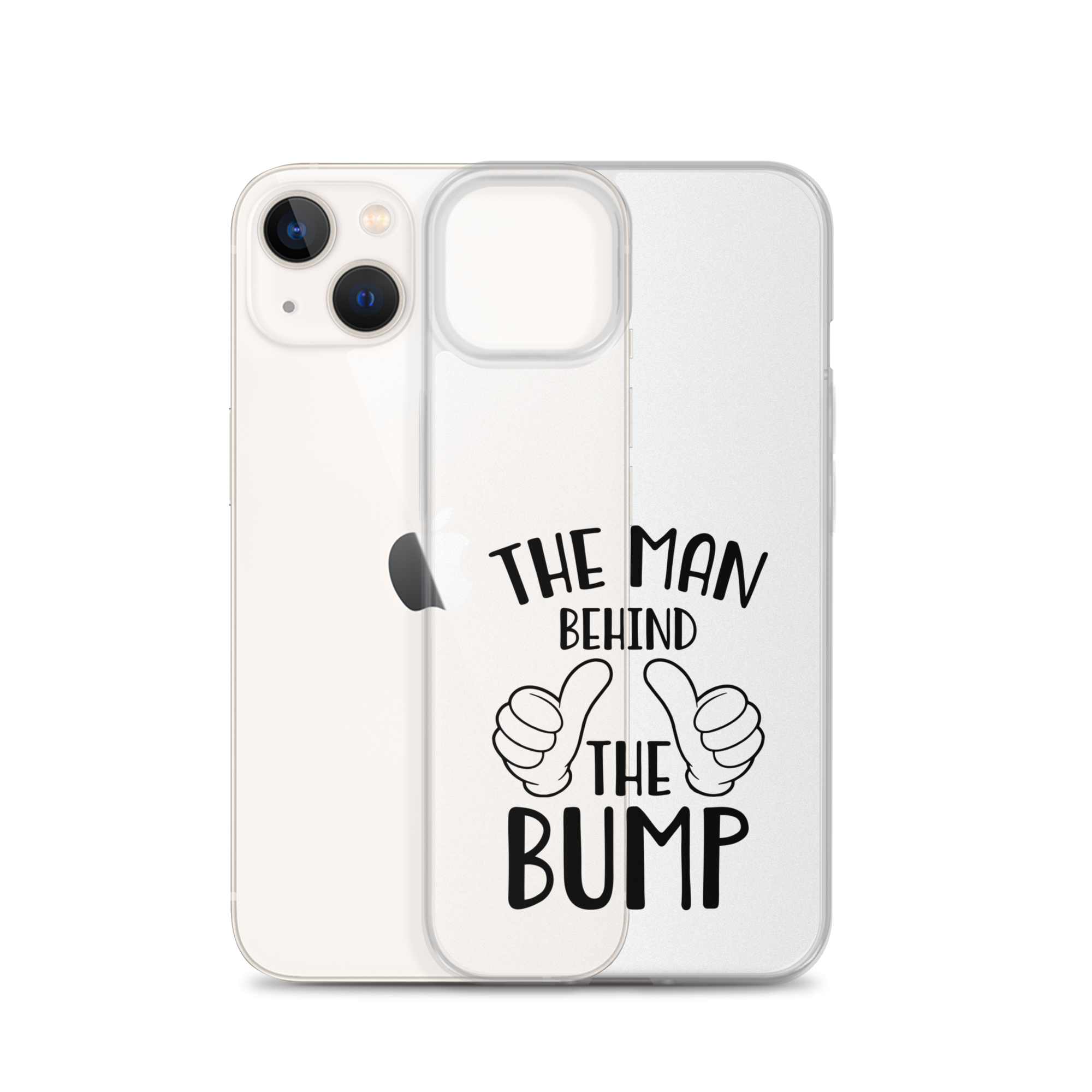 The Man Behind The Bump Clear Case for iPhone®