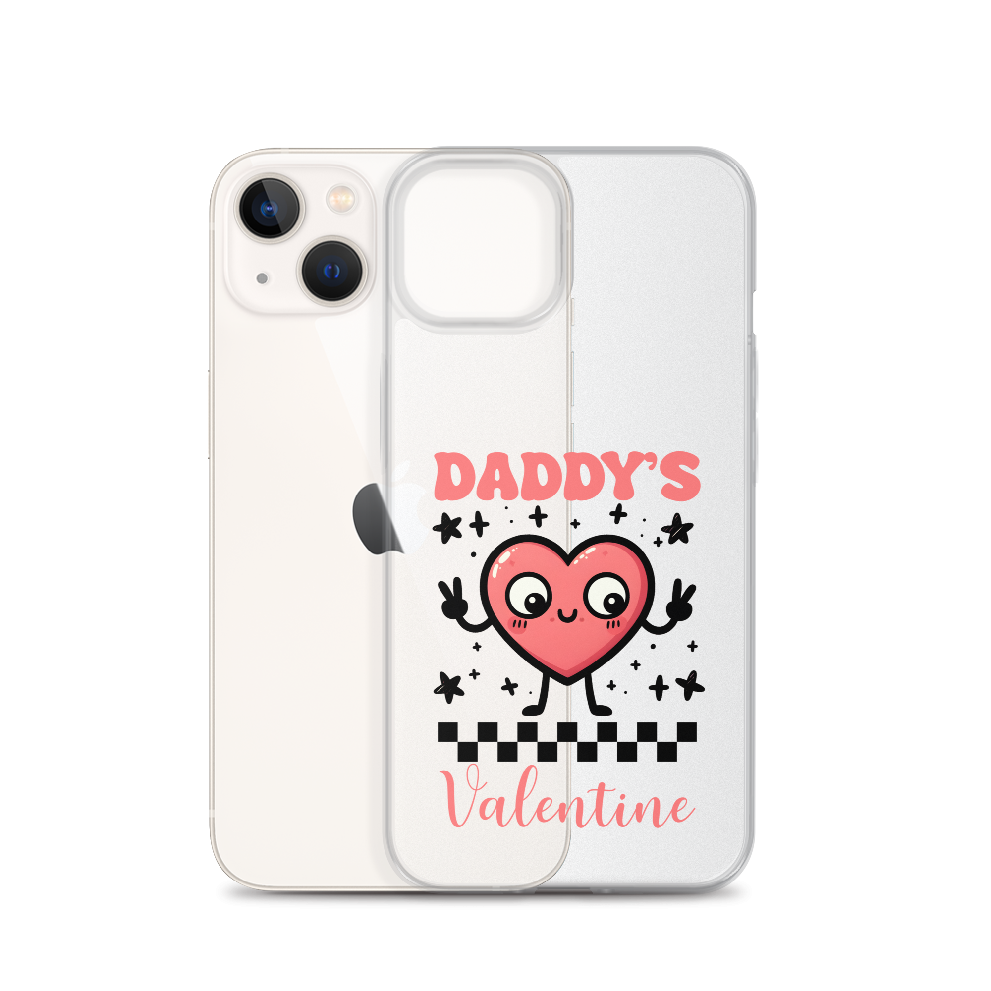 Daddy's Valentine Clear Case for iPhone®