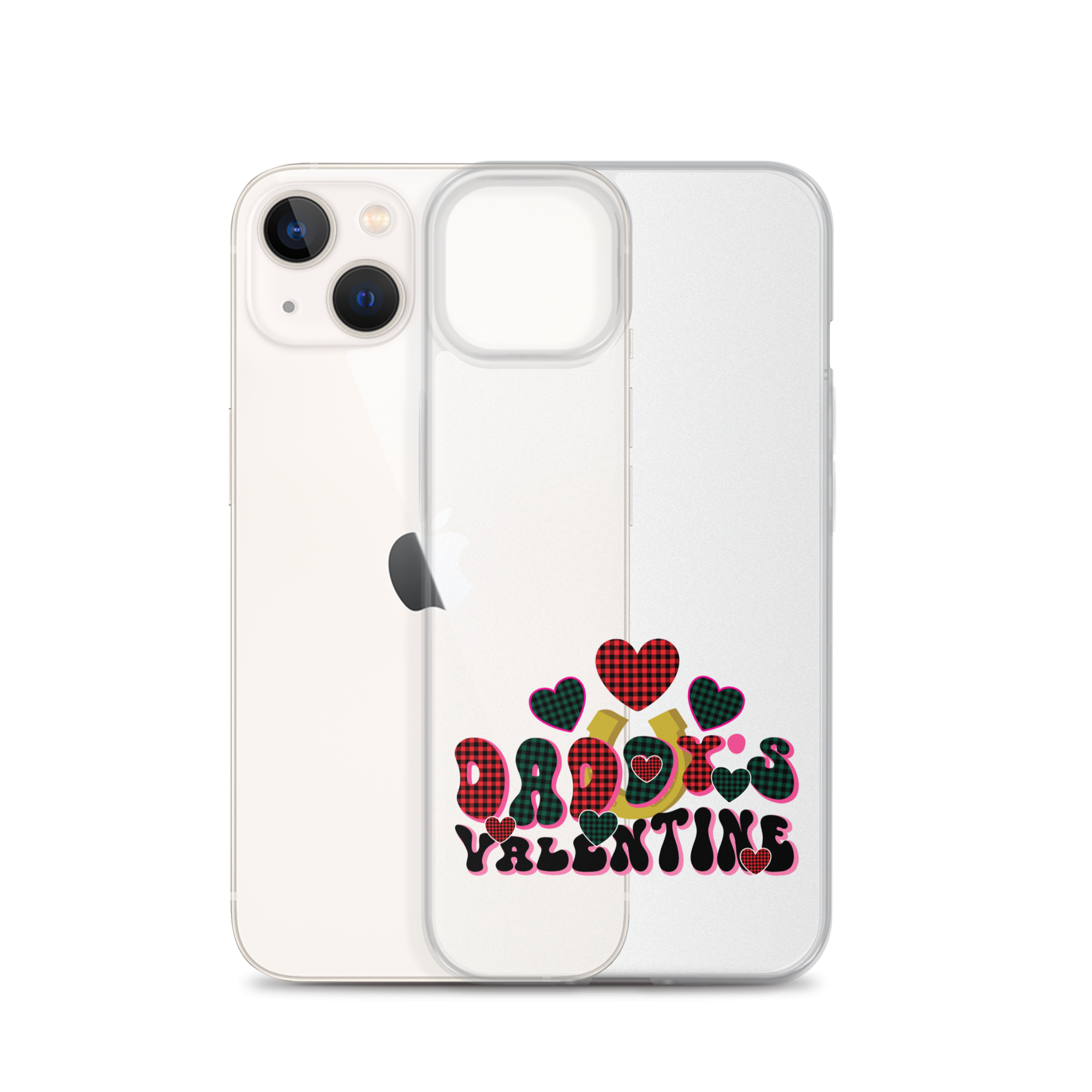 Daddy's Valentine Clear Case for iPhone®