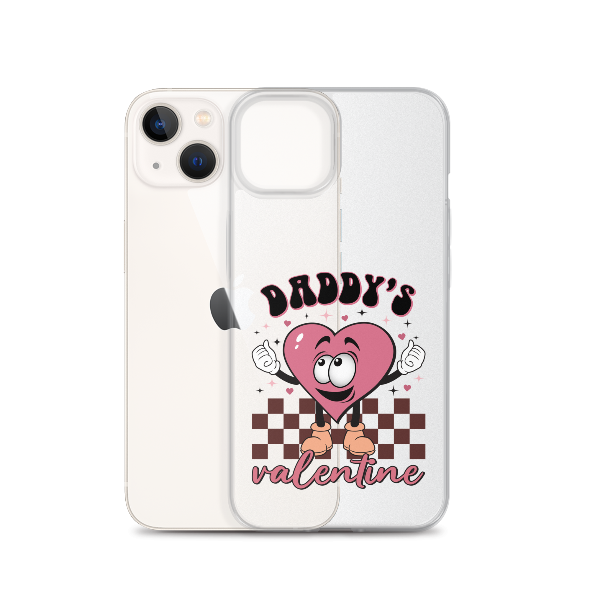 Daddy's Valentine Clear Case for iPhone®