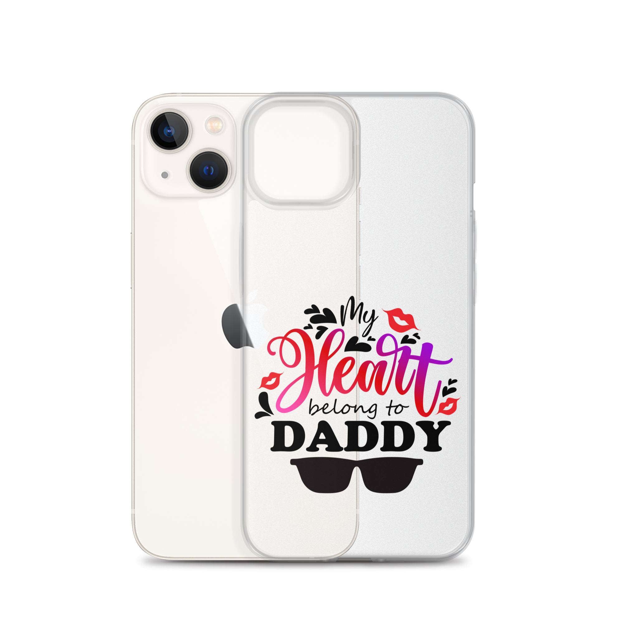 I'm Daddy's Valentine Clear Case for iPhone®