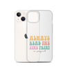 Always Read The Fine Print I'm Pregnant Clear Case for iPhone®