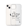 Always Read The Fine Print I'm Pregnant Clear Case for iPhone®