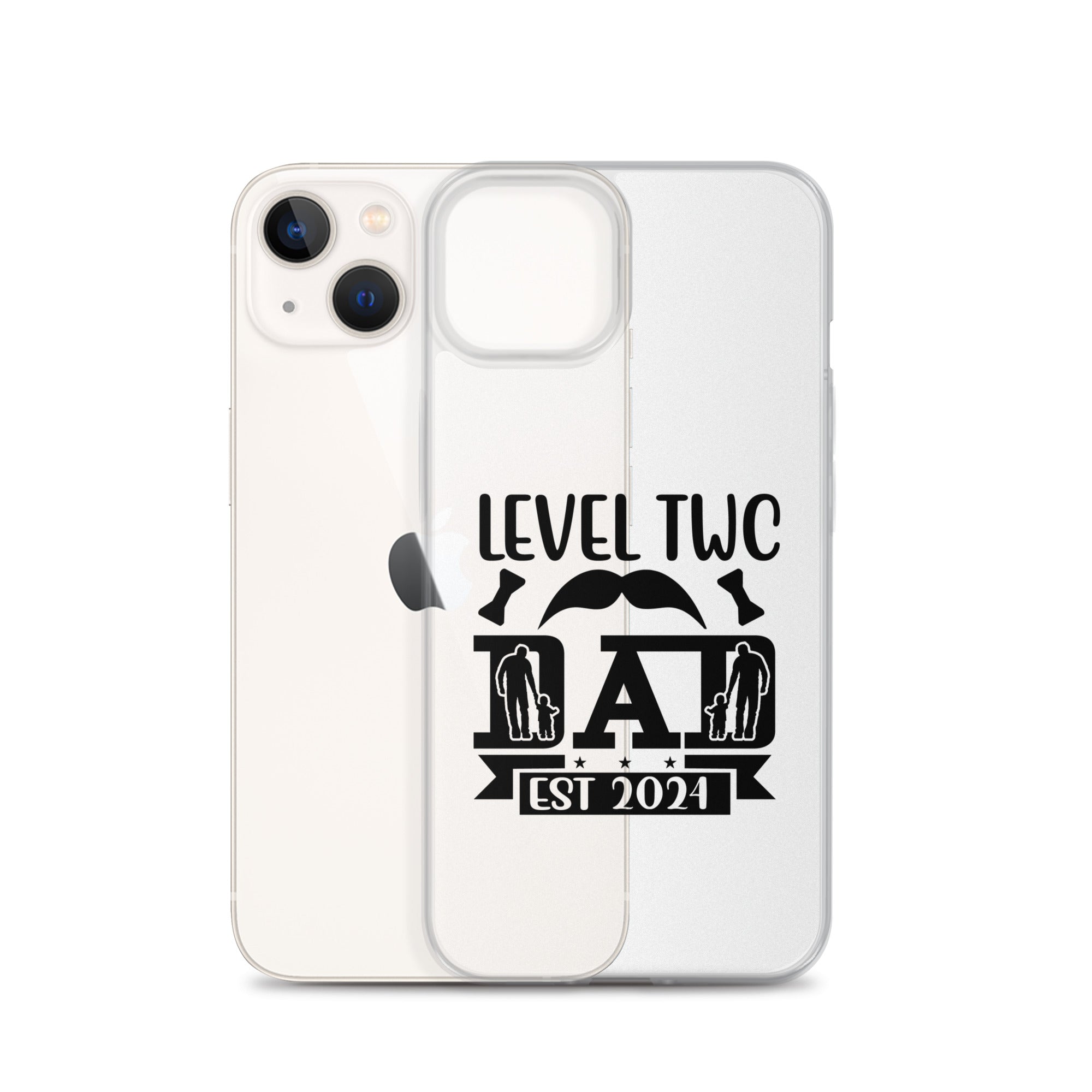 Level Two Dad Est. 2024 Clear Case for iPhone®