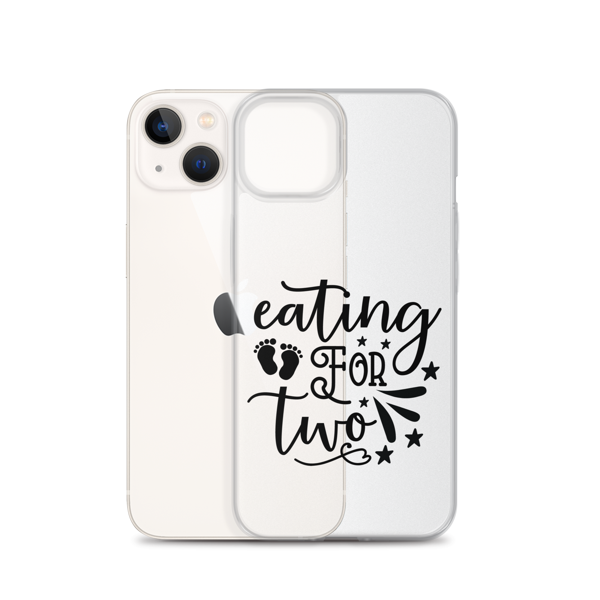 I'm Eating for Two Clear Case for iPhone®