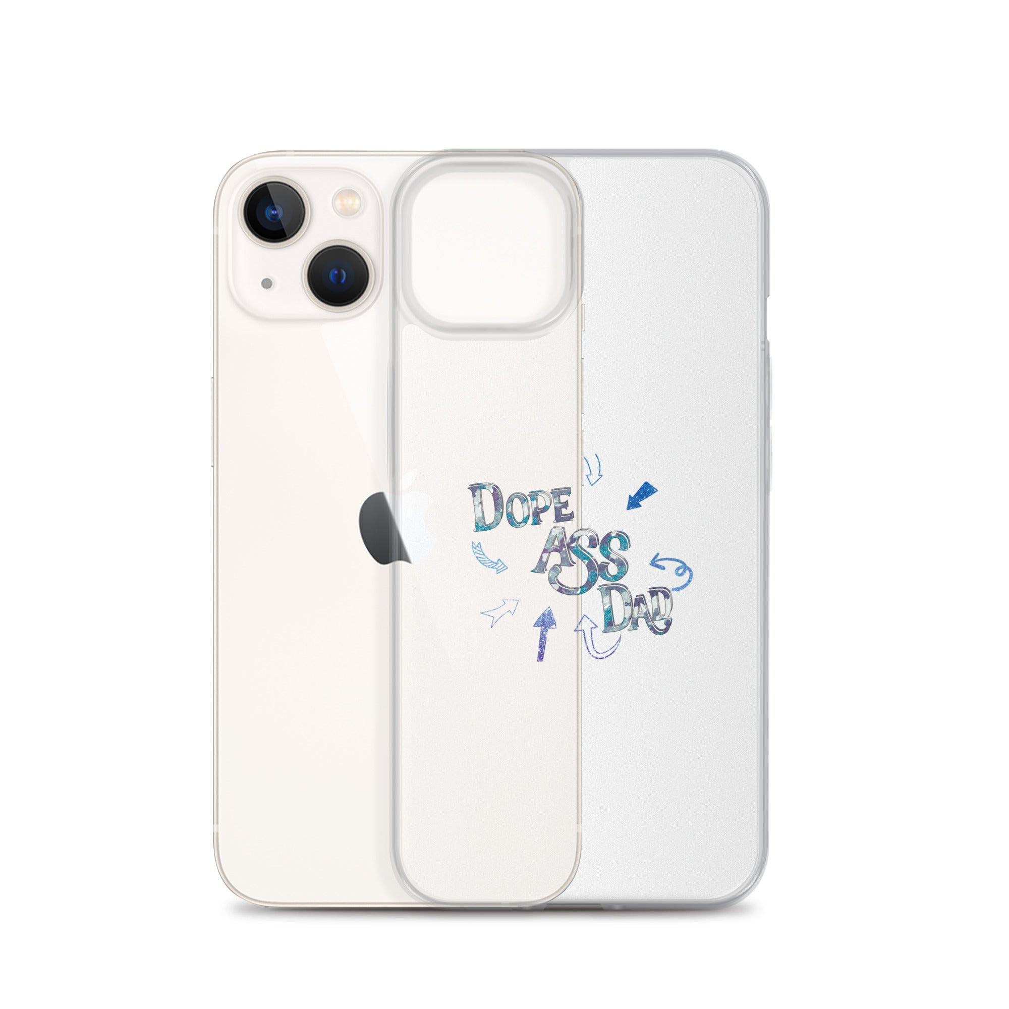 Dope Ass Dad Clear Case for iPhone®