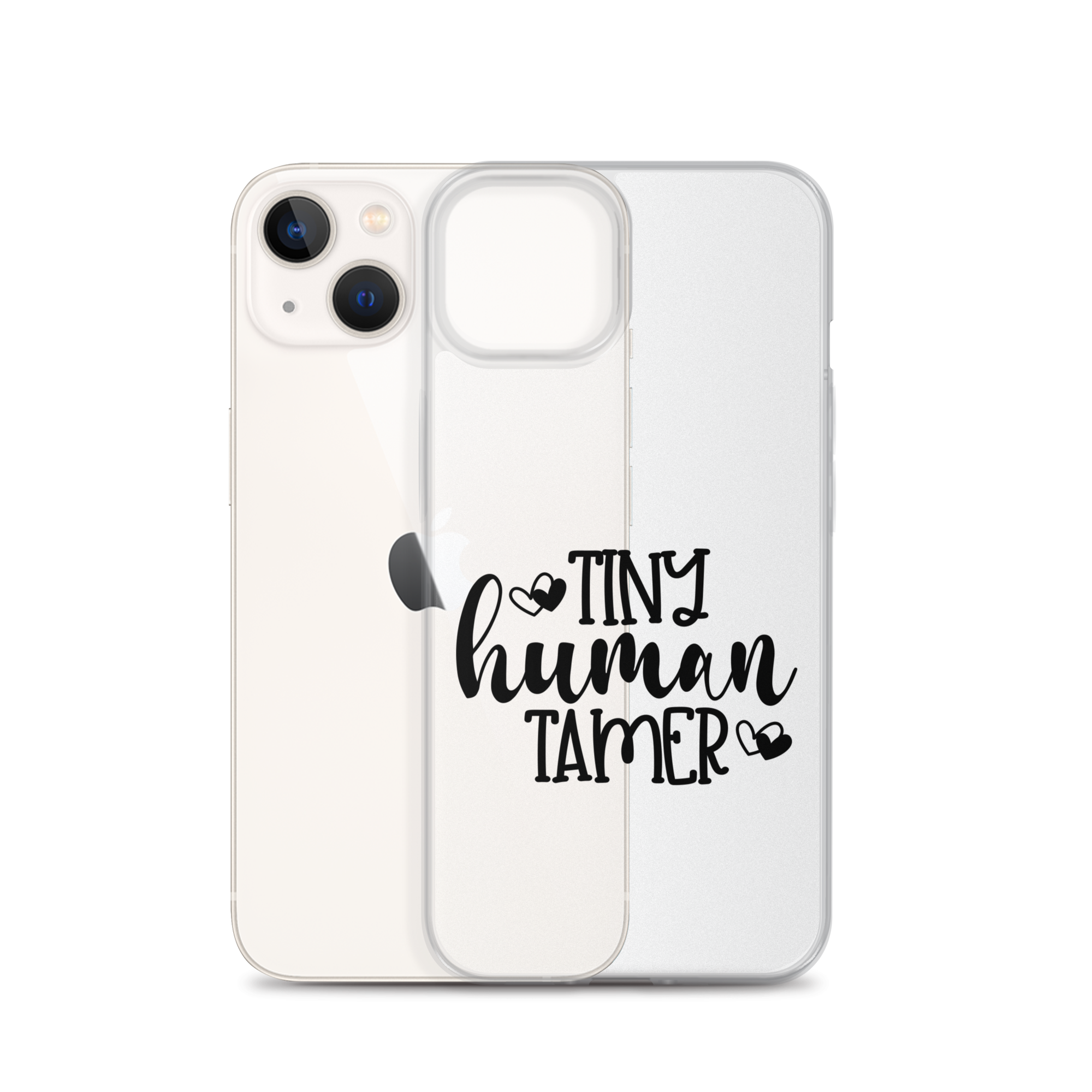 Tiny Human Tamer Clear Case for iPhone®