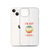 Im Not Sleeping Im Resting My Eyes Dad Clear Case for iPhone®