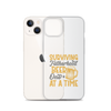 Surviving Fatherhood One Beer At A time Clear Case for iPhone®