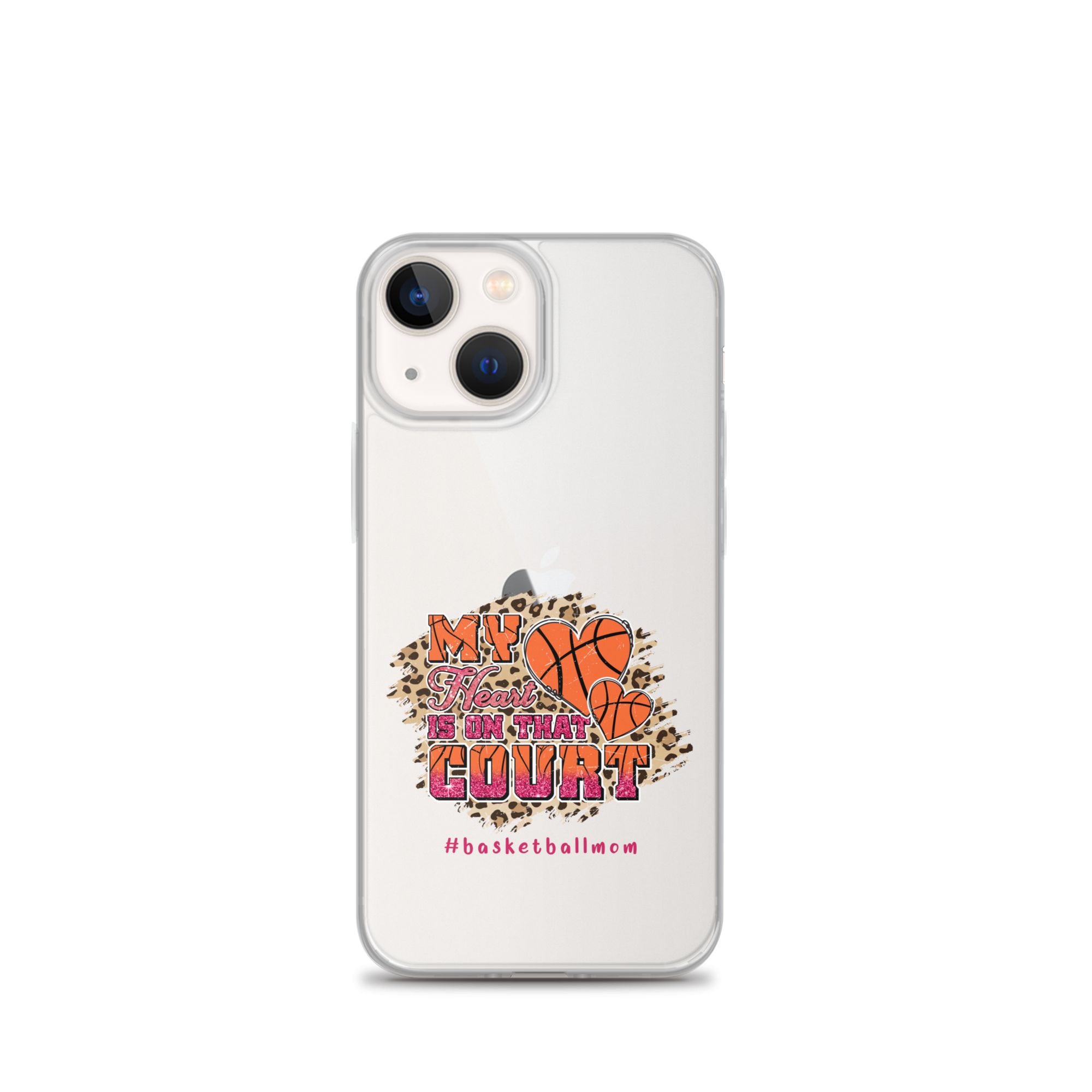 My Heart Is On That Court Clear Case for iPhone®