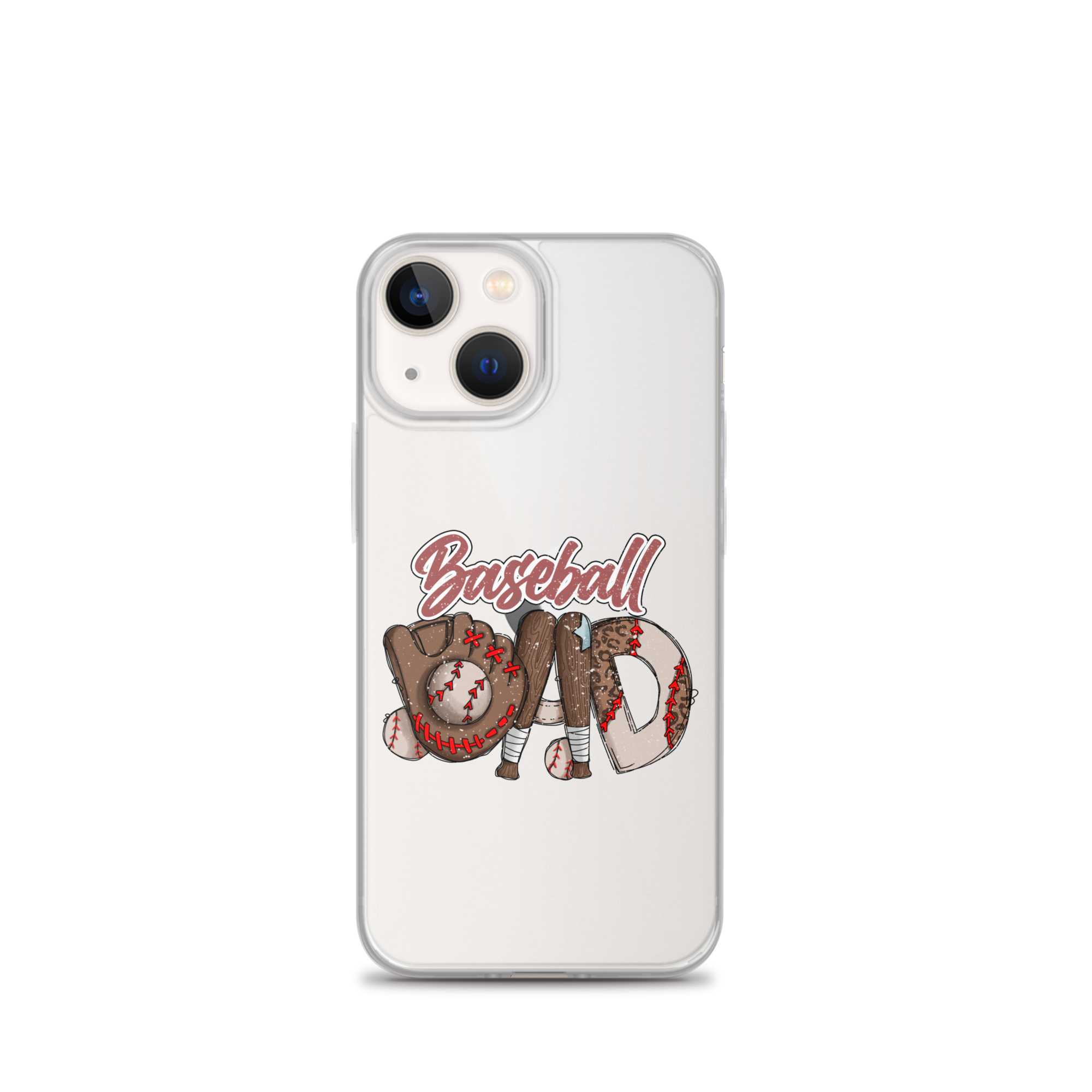 Baseball Dad Clear Case for iPhone®