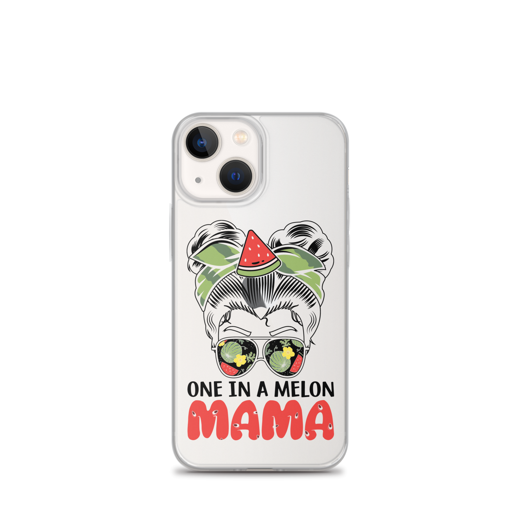 One In A Melon Mama Clear Case for iPhone®