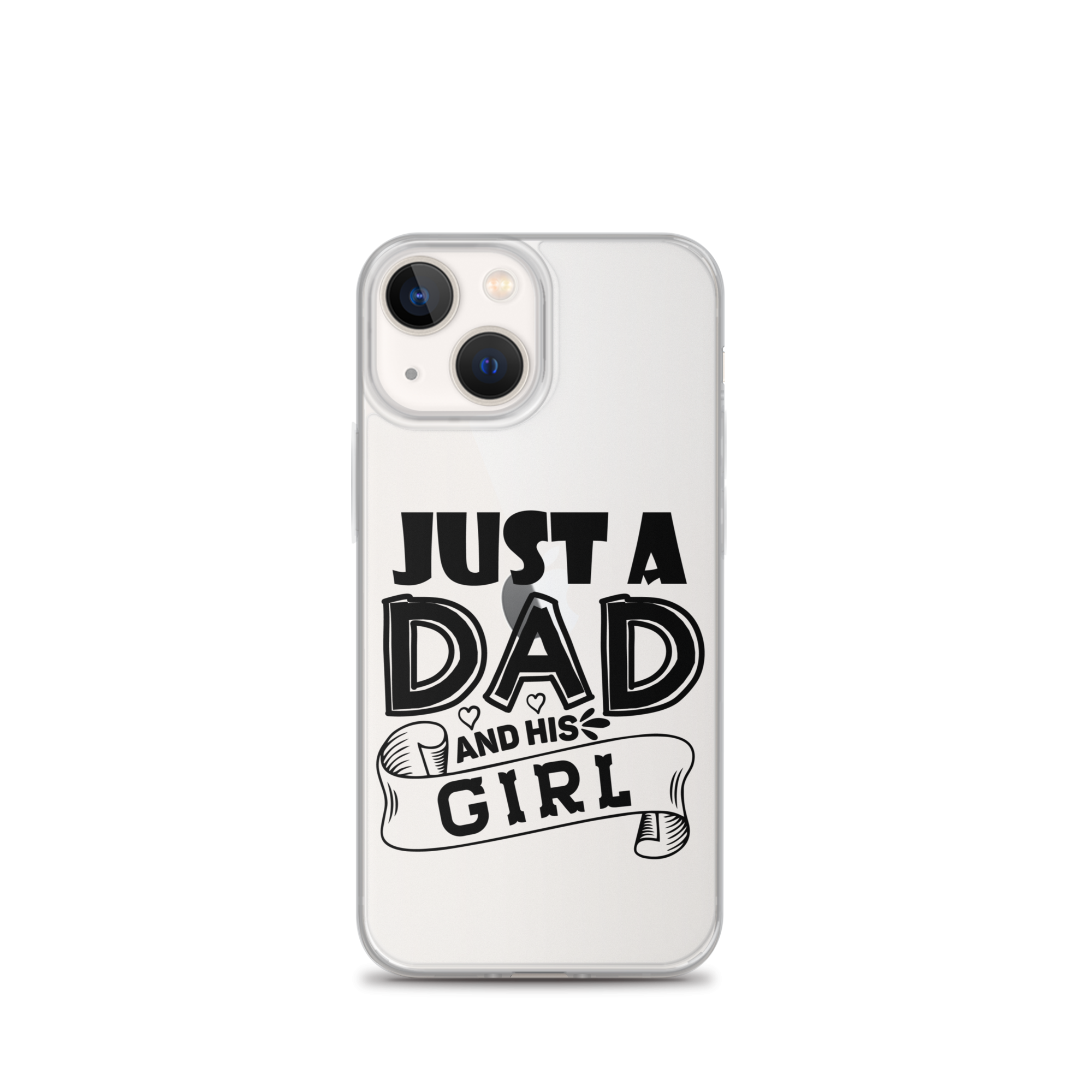 Just A Dad And His Girl Clear Case for iPhone®