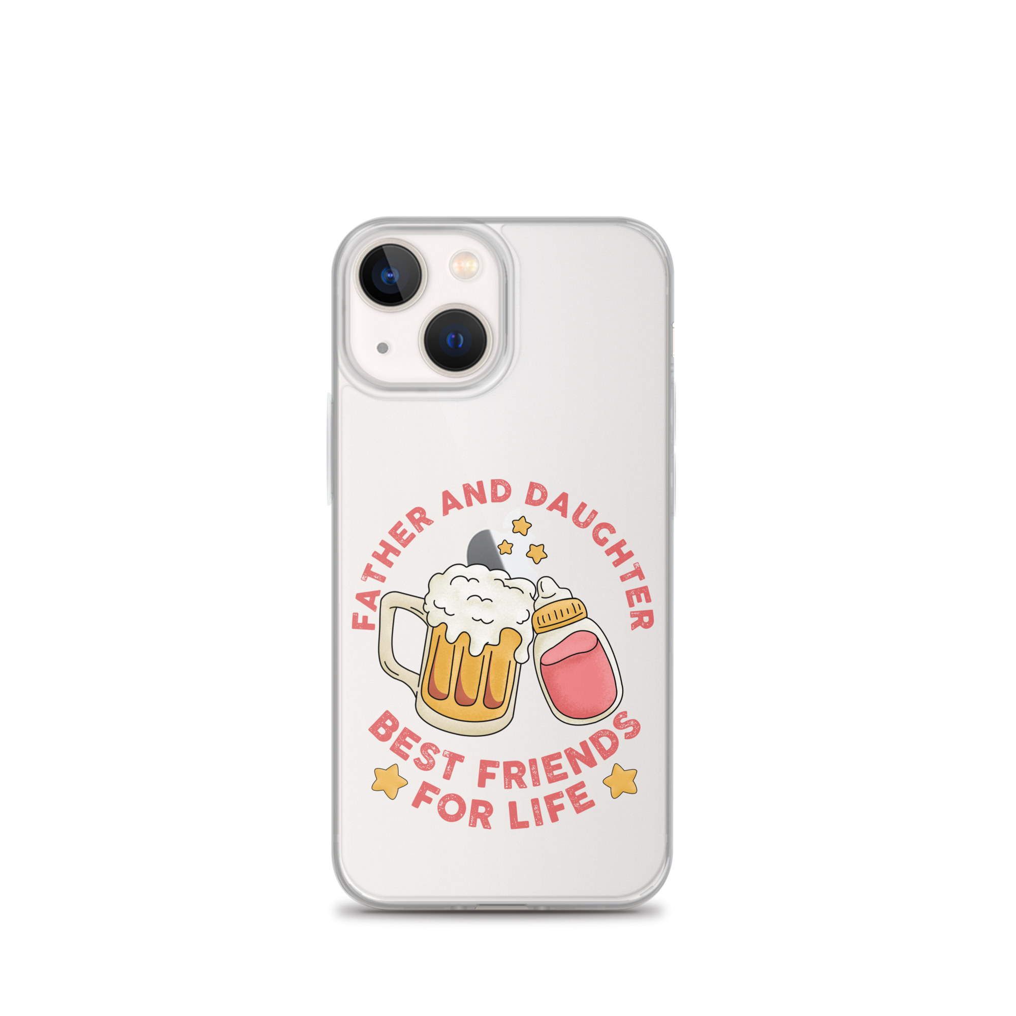 Father And Daughter Best Friends For Life Clear Case for iPhone®