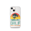 Dilf Damn I Love Fishing Clear Case for iPhone®