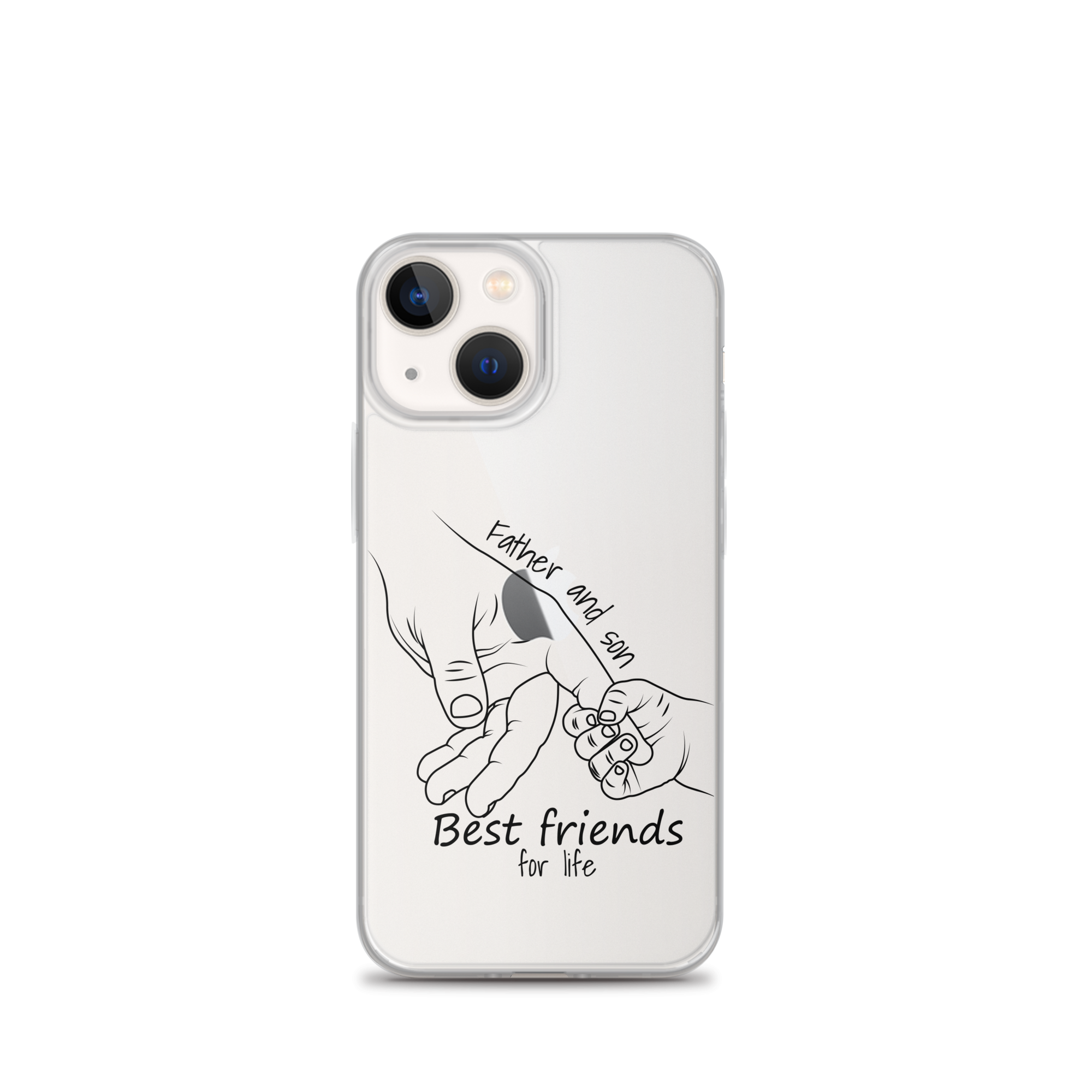 Father And Son Best Friends For Life Clear Case for iPhone®