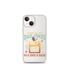 I Keep All My Dad Jokes In A Dad A Base Clear Case for iPhone®