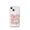 Daddy Needs Coffee Clear Case for iPhone®