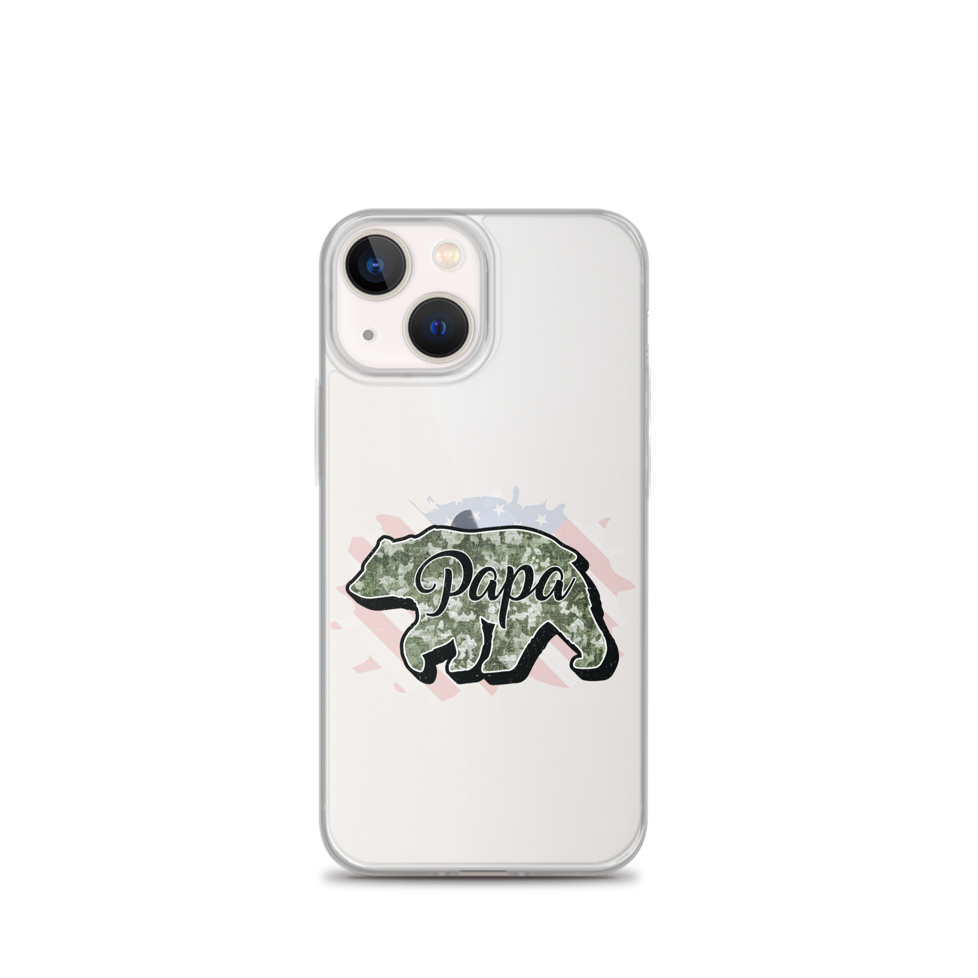 Bear Papa Clear Case for iPhone®