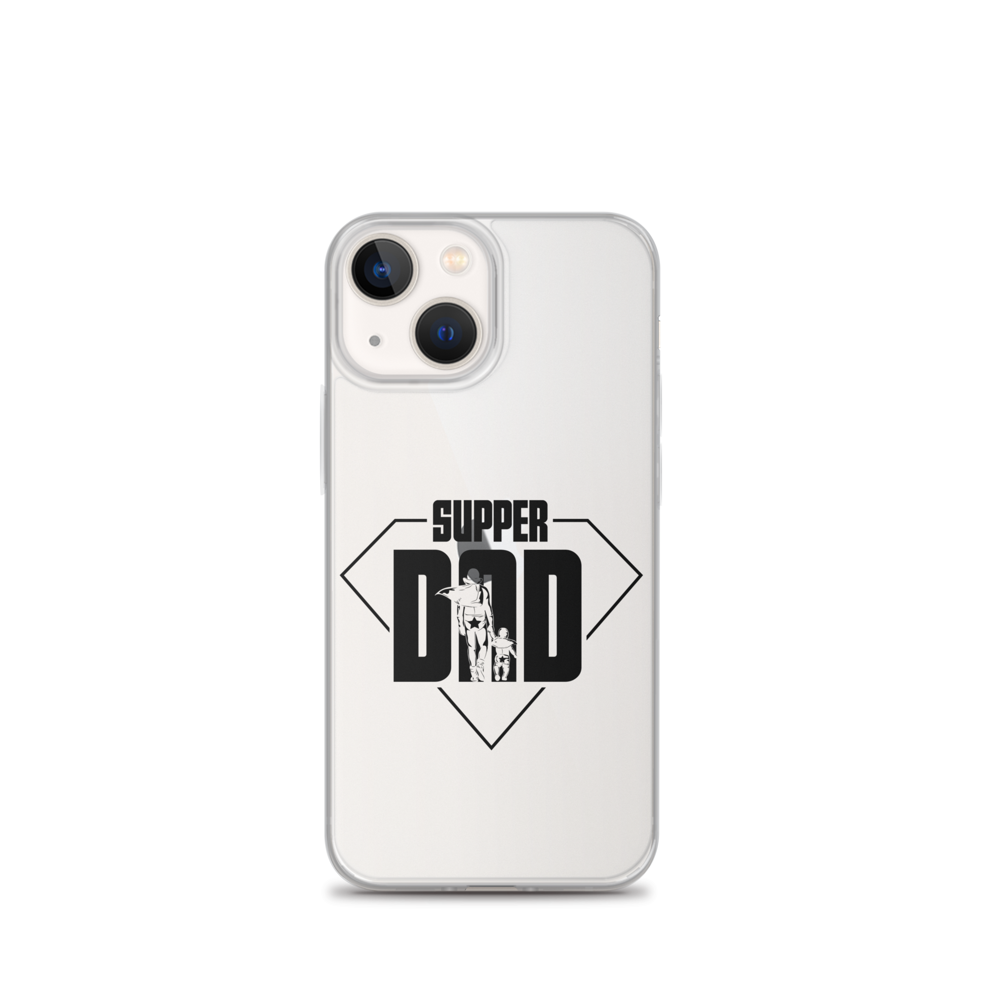 Super Dad Clear Case for iPhone®