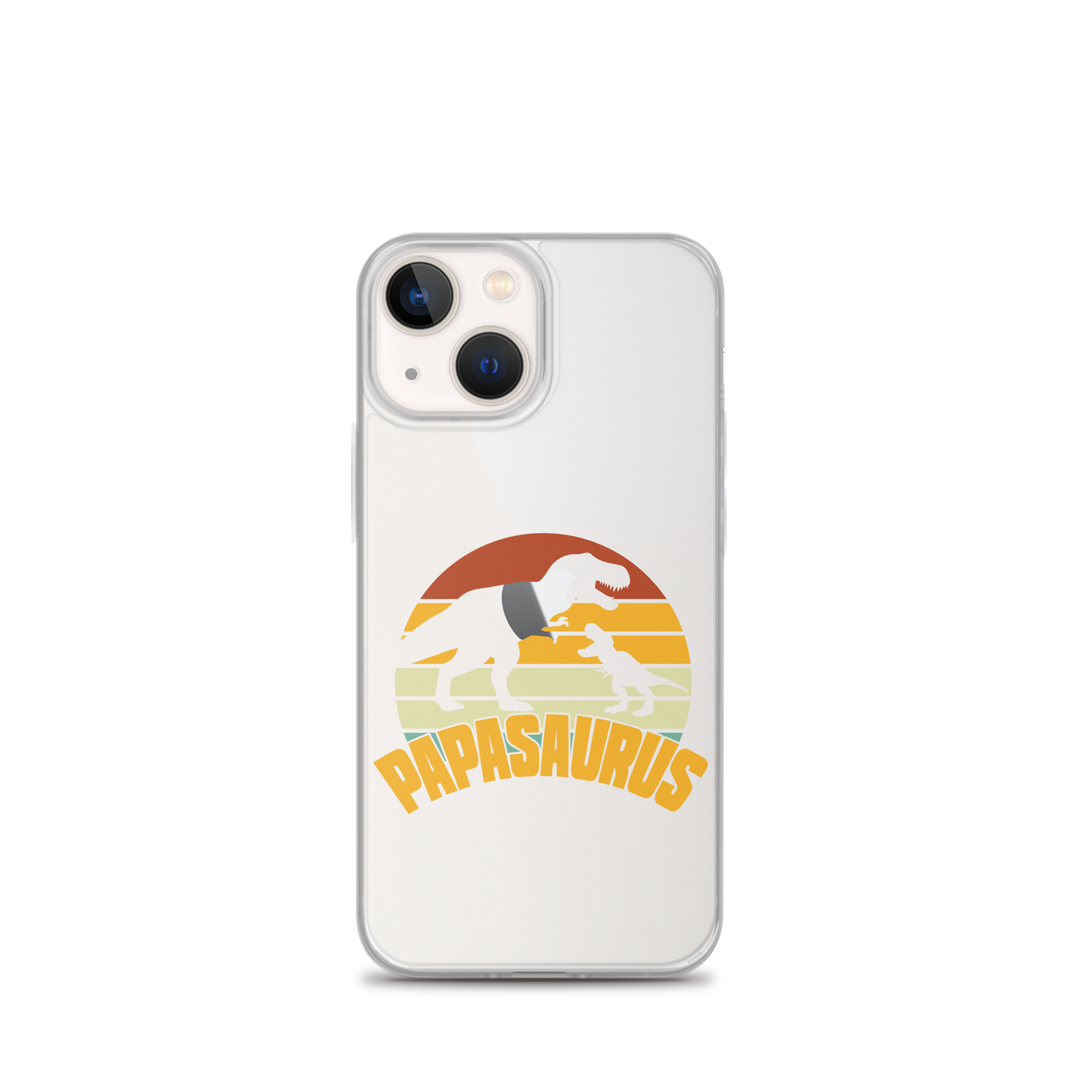 Papasaurus Clear Case for iPhone®