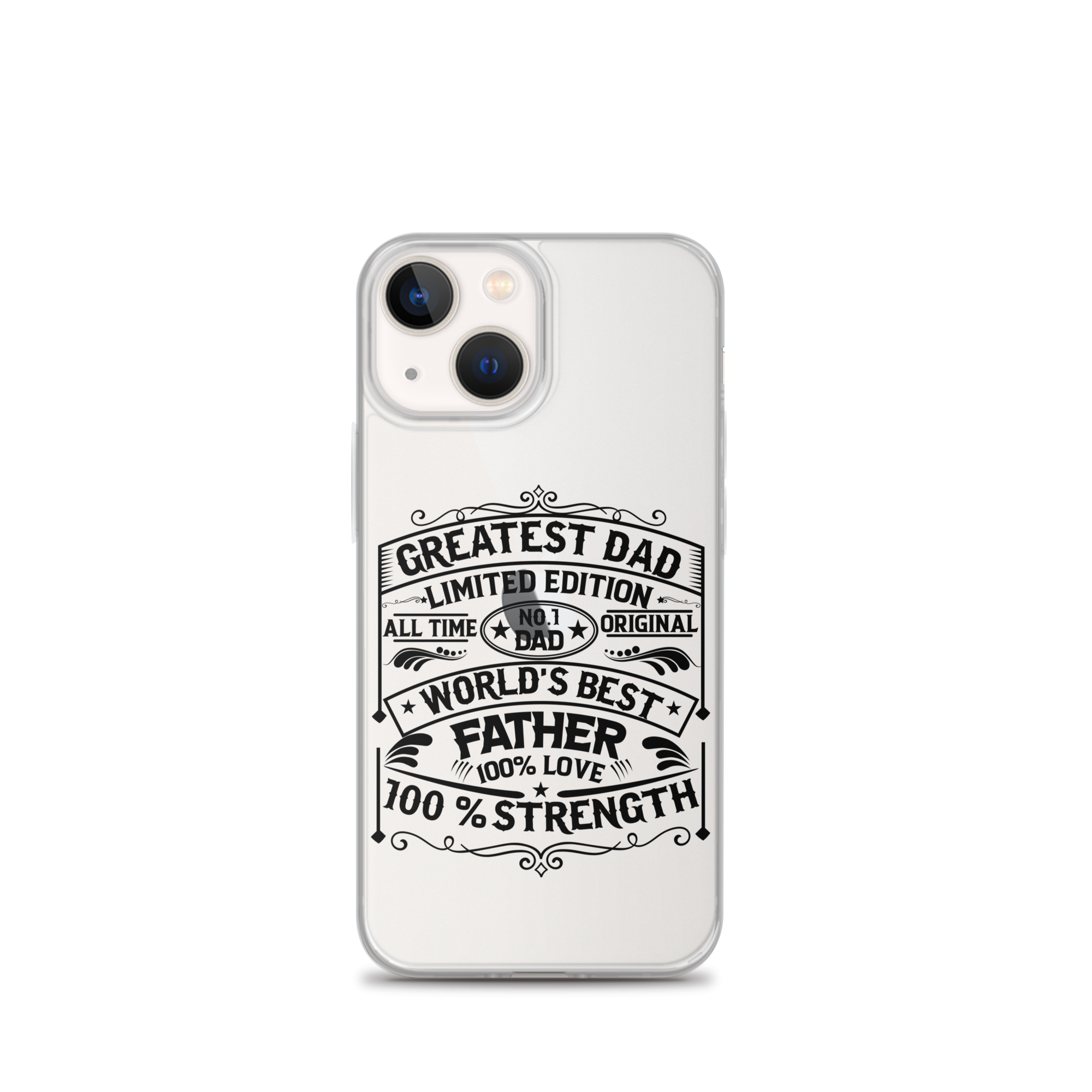 Greatest Dad Limited Edition All Time Clear Case for iPhone®