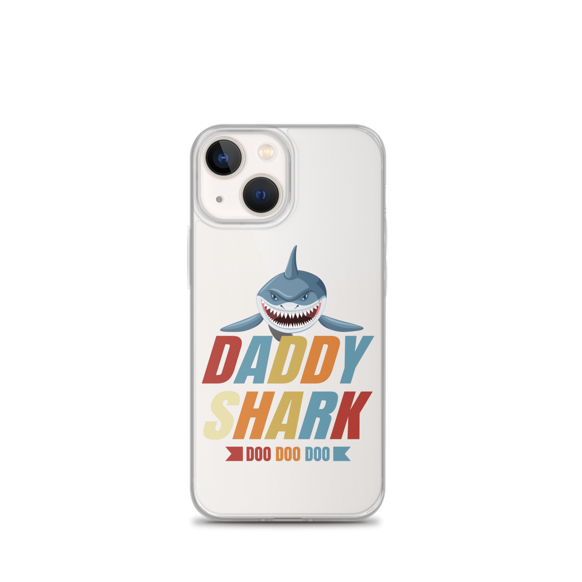 Daddy Shark Doo Doo Doo Clear Case for iPhone®