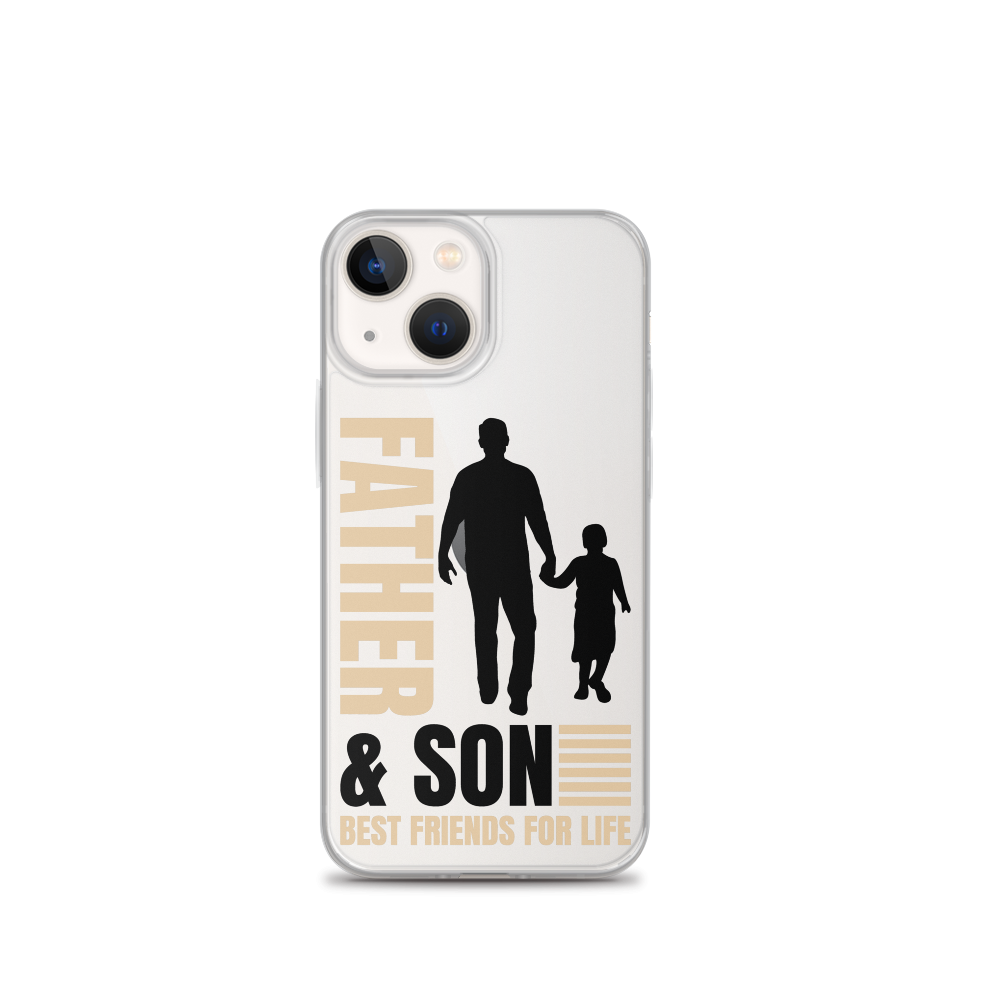 Father & Son Best Friends For Life Clear Case for iPhone®