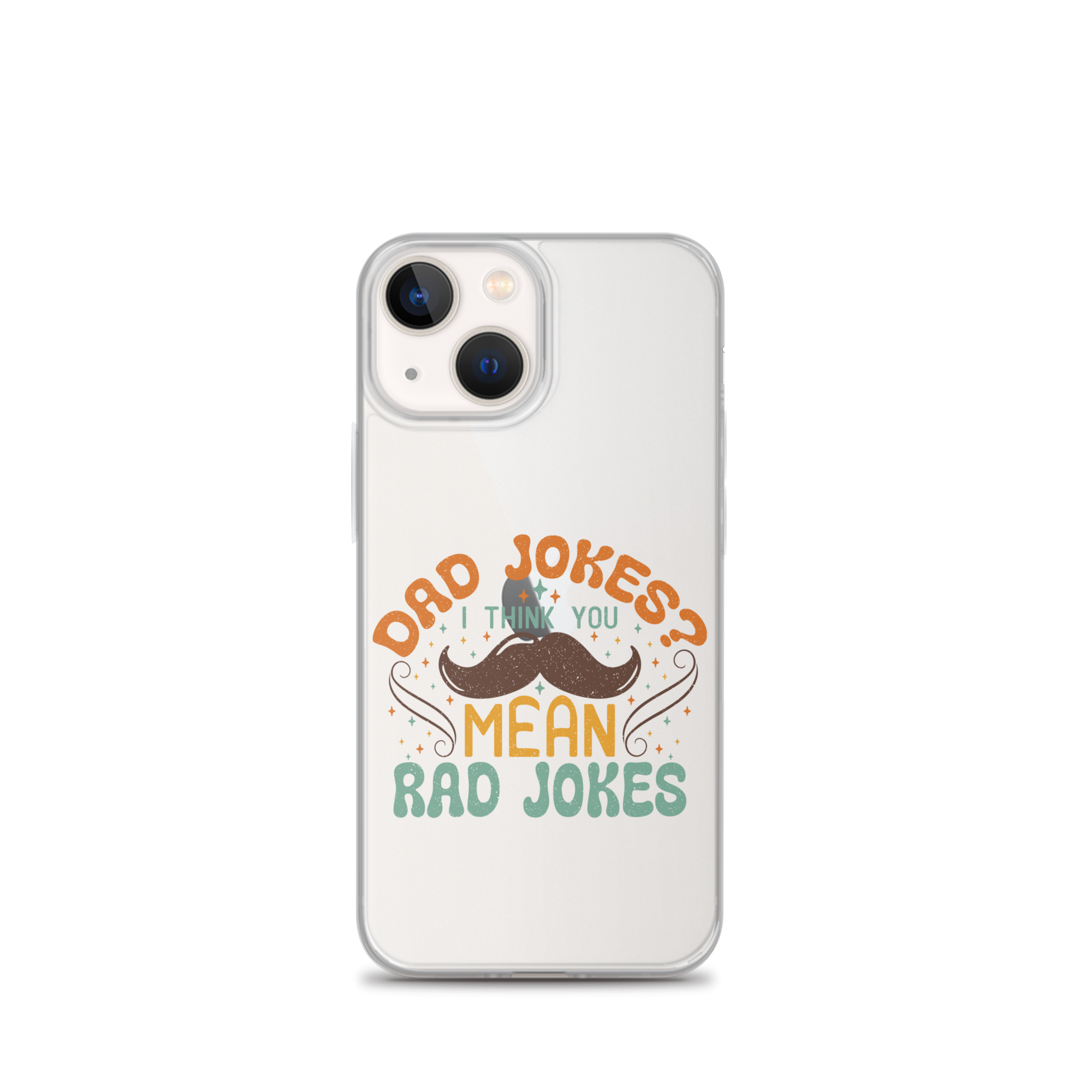 Dad Jokes I Think You Mean You Mean Rad Jokes Clear Case for iPhone®